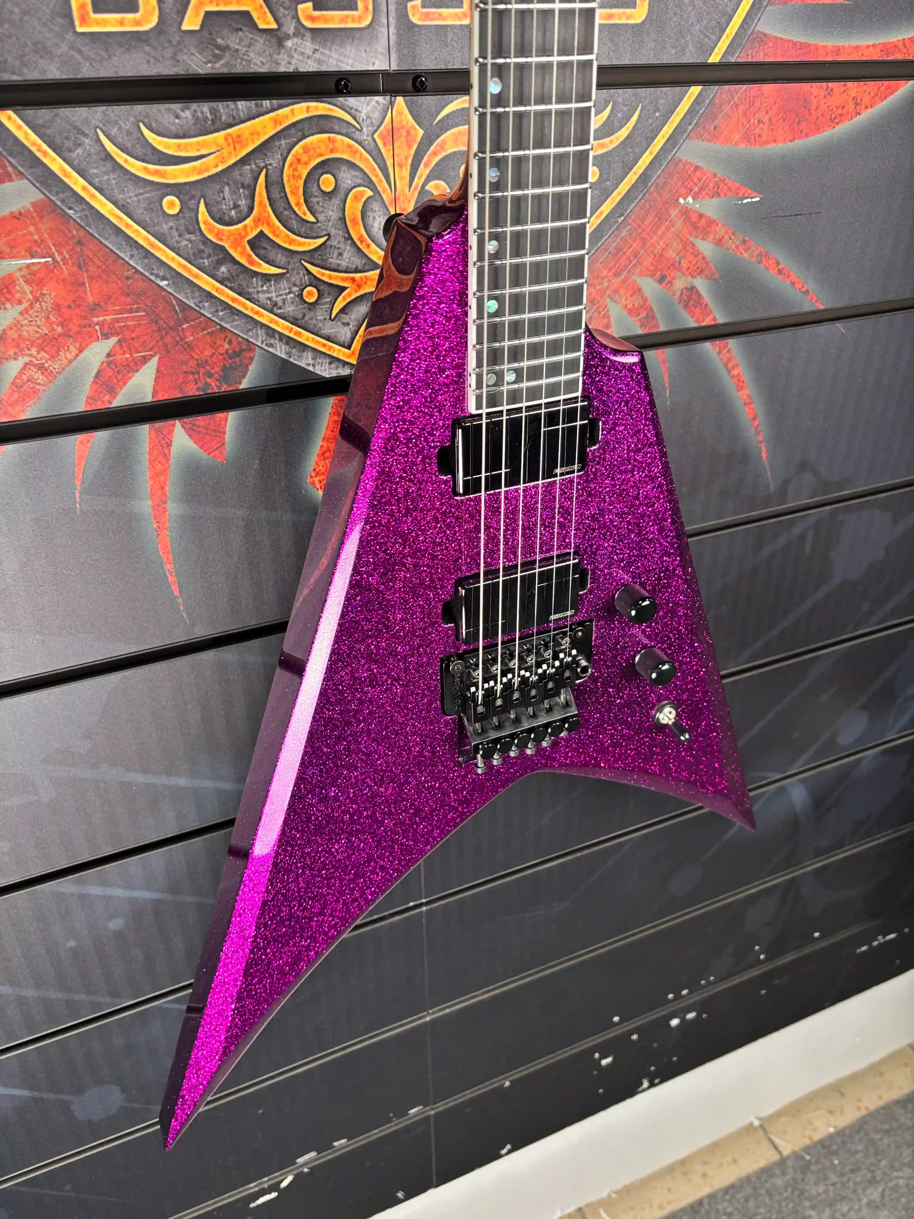 ESP V‑II FR USA Purple Sparkle OCCASION