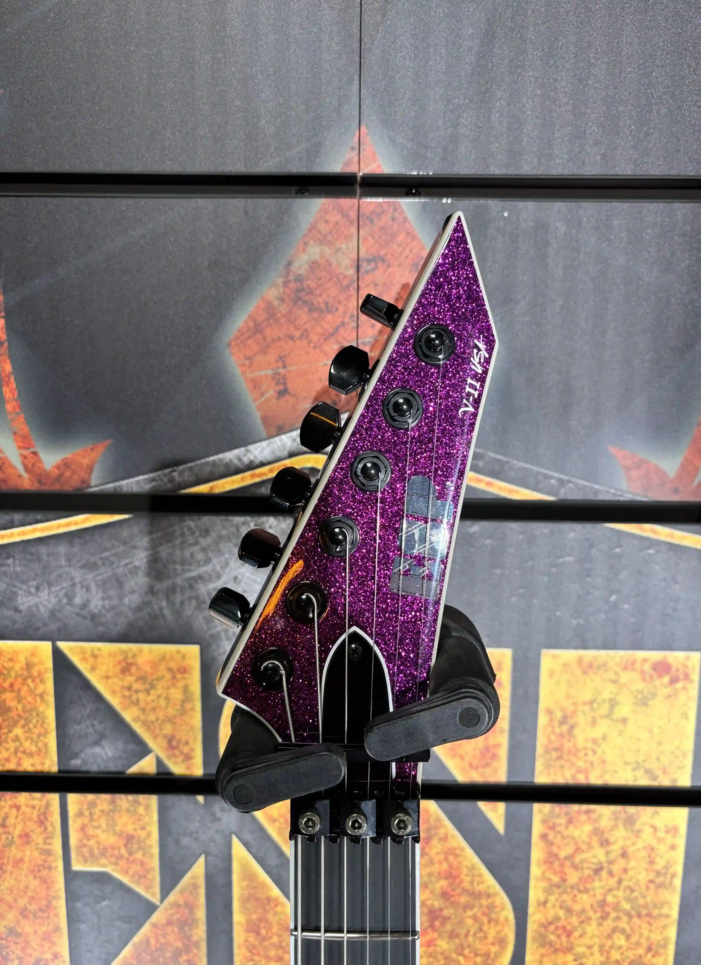 ESP V‑II FR USA Purple Sparkle OCCASION