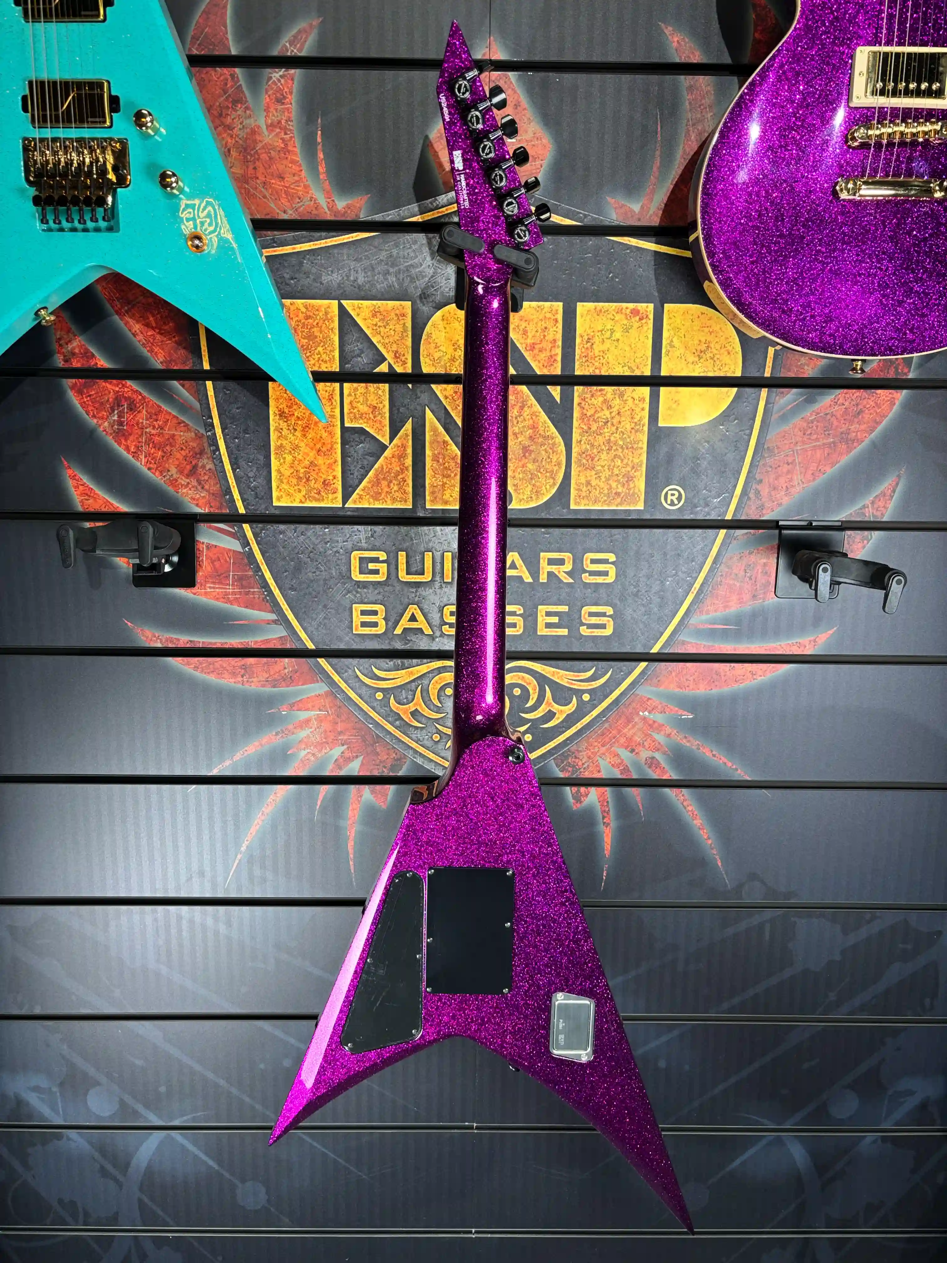 ESP V‑II FR USA Purple Sparkle OCCASION