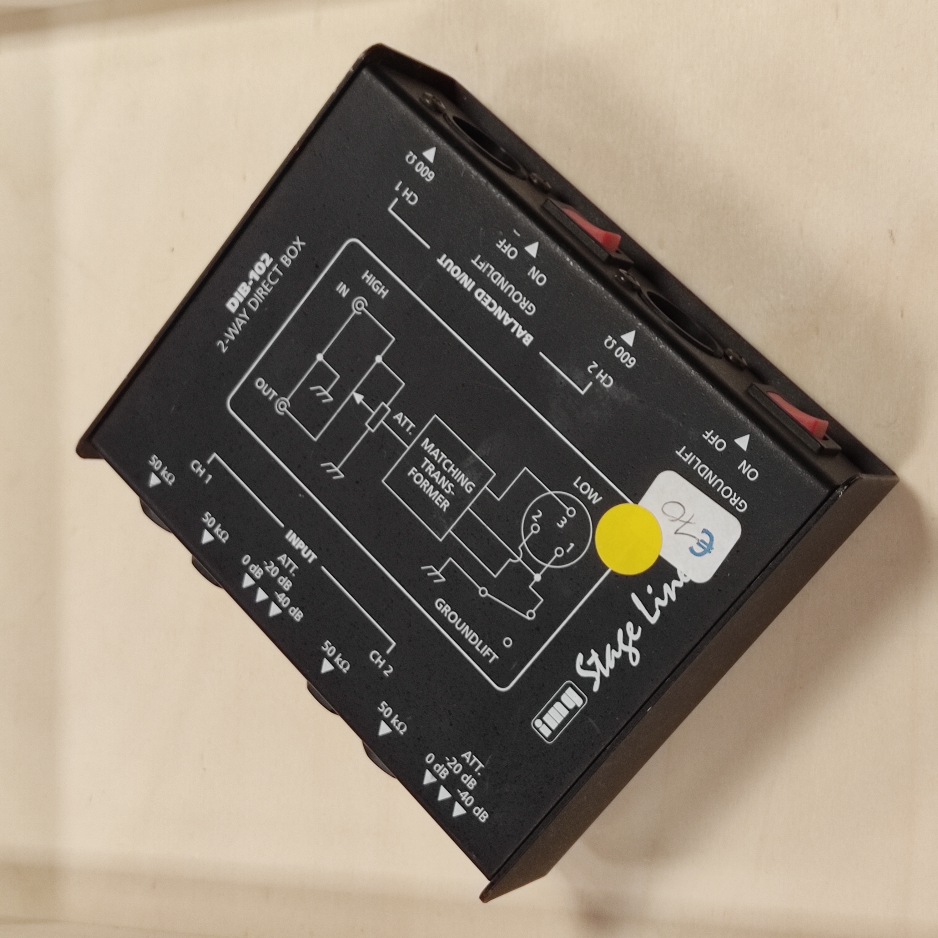 IMG Stageline DIB-102 Boîte de Direct OCCASION