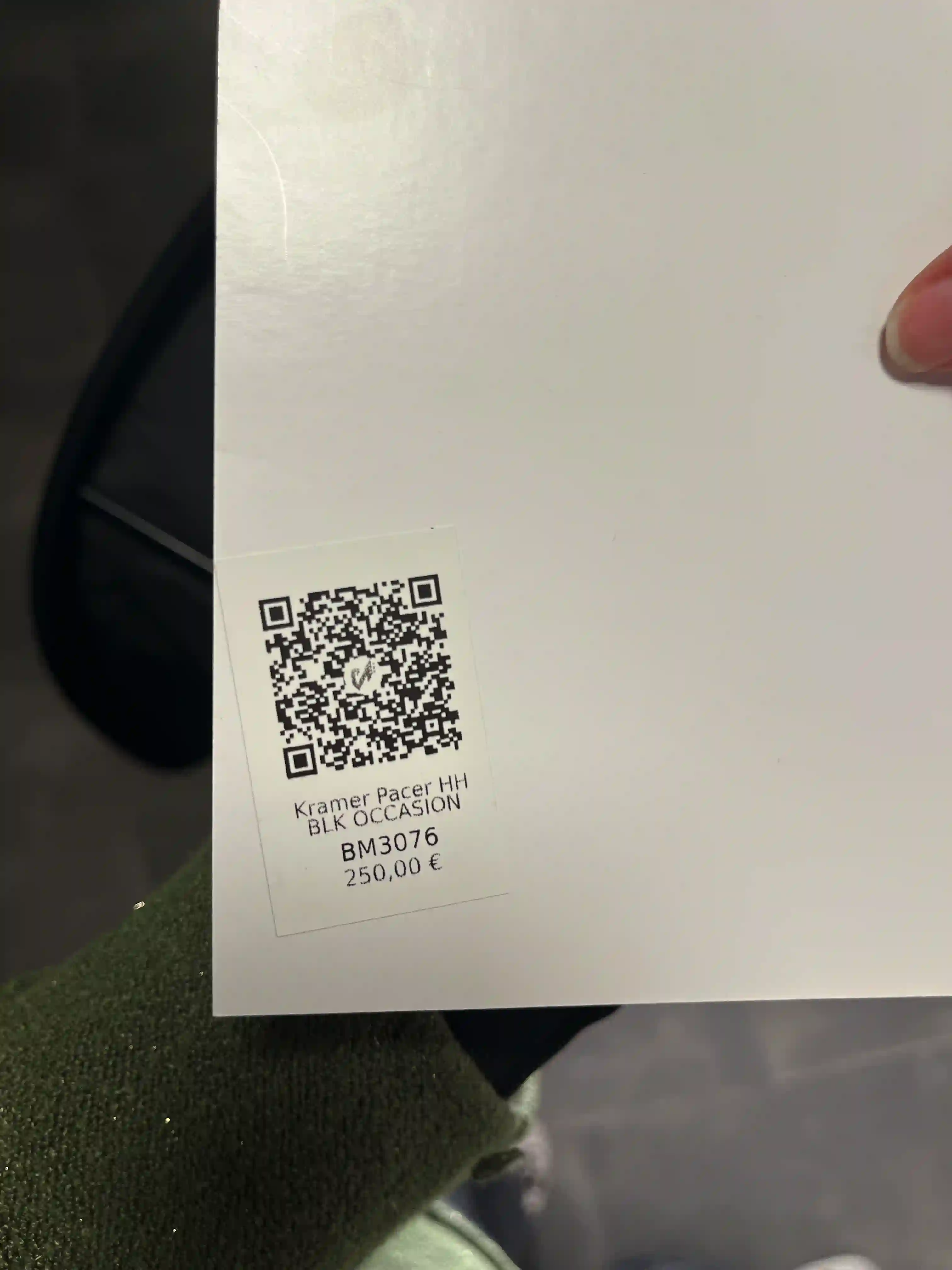 Kramer Pacer HH BLK OCCASION