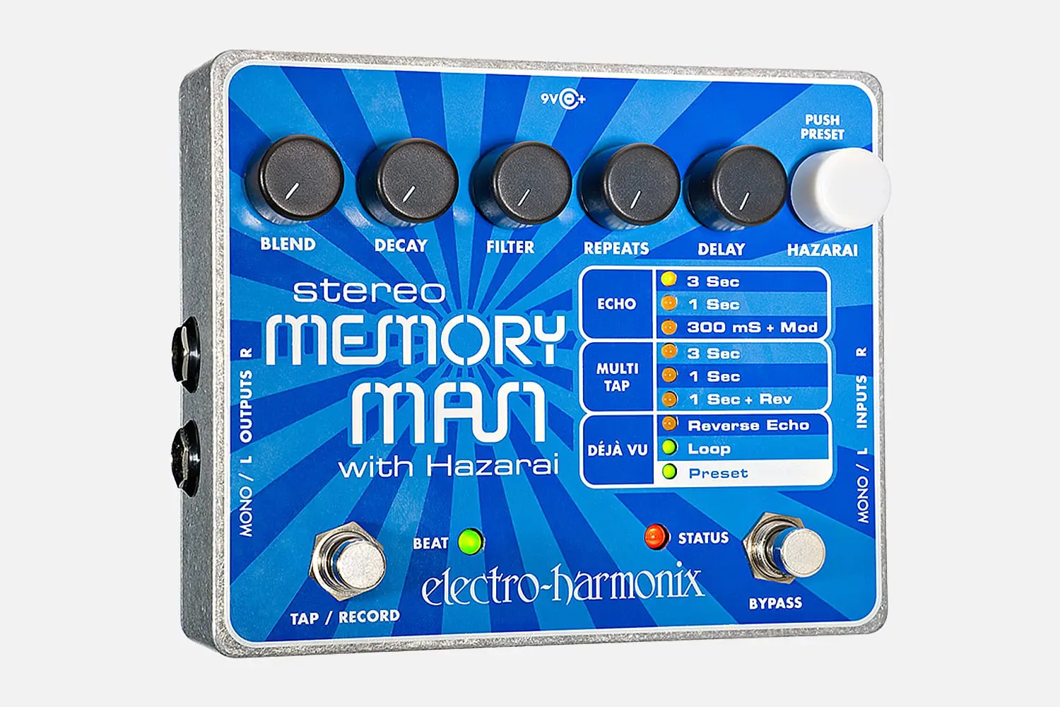 Electro-Harmonix Stereo Memory Man with Hazarai
