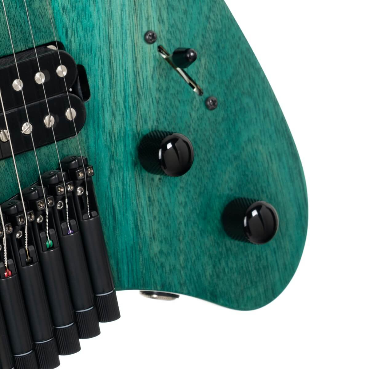 Cort Space G6MS Headless Multiscale Semi‑Gloss Turquoise
