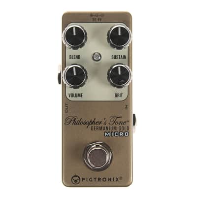 Pigtronix Philosopher's Tone Germanium Gold Micro OCCASION
