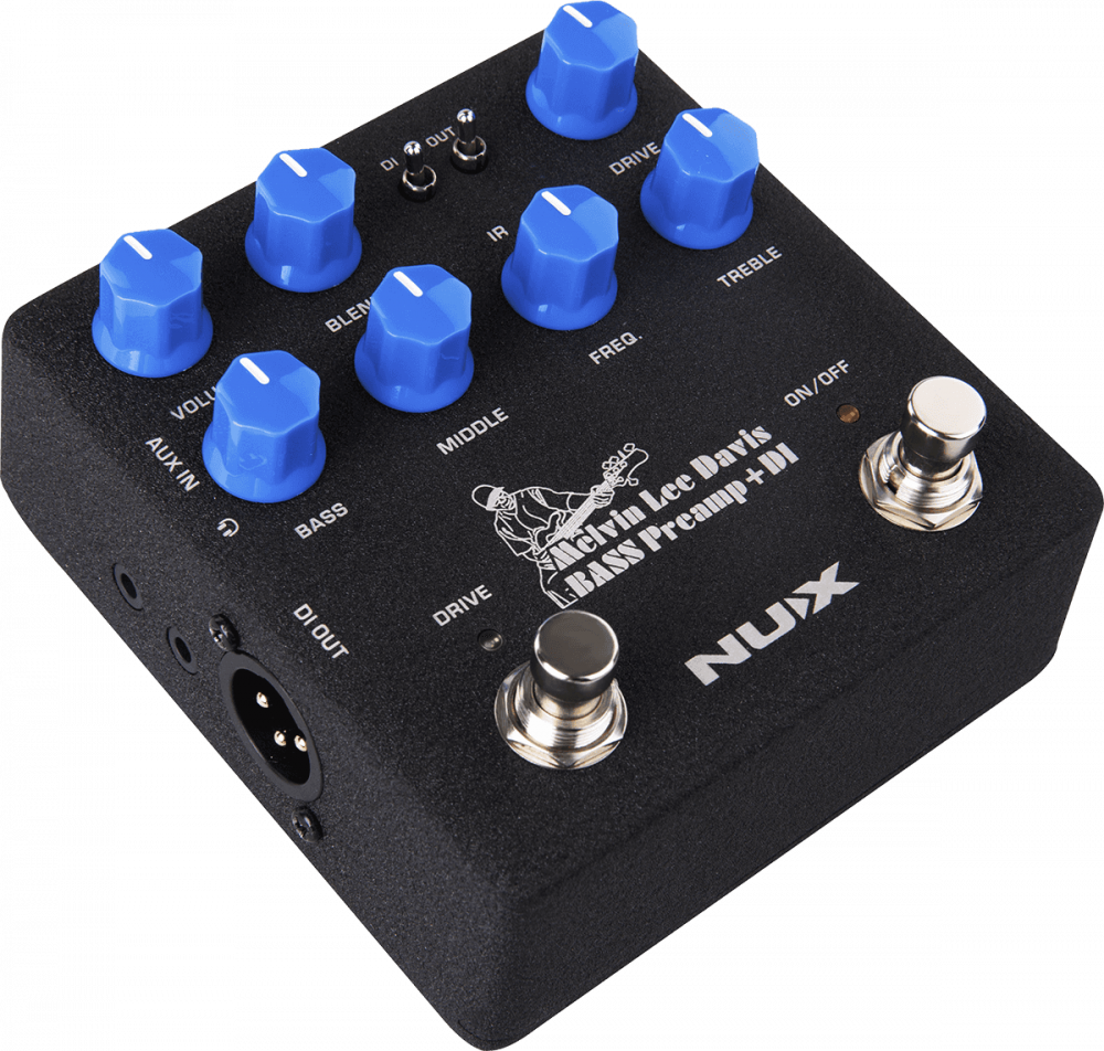 NUX Melvin Lee Davis Bass Preamp + DI