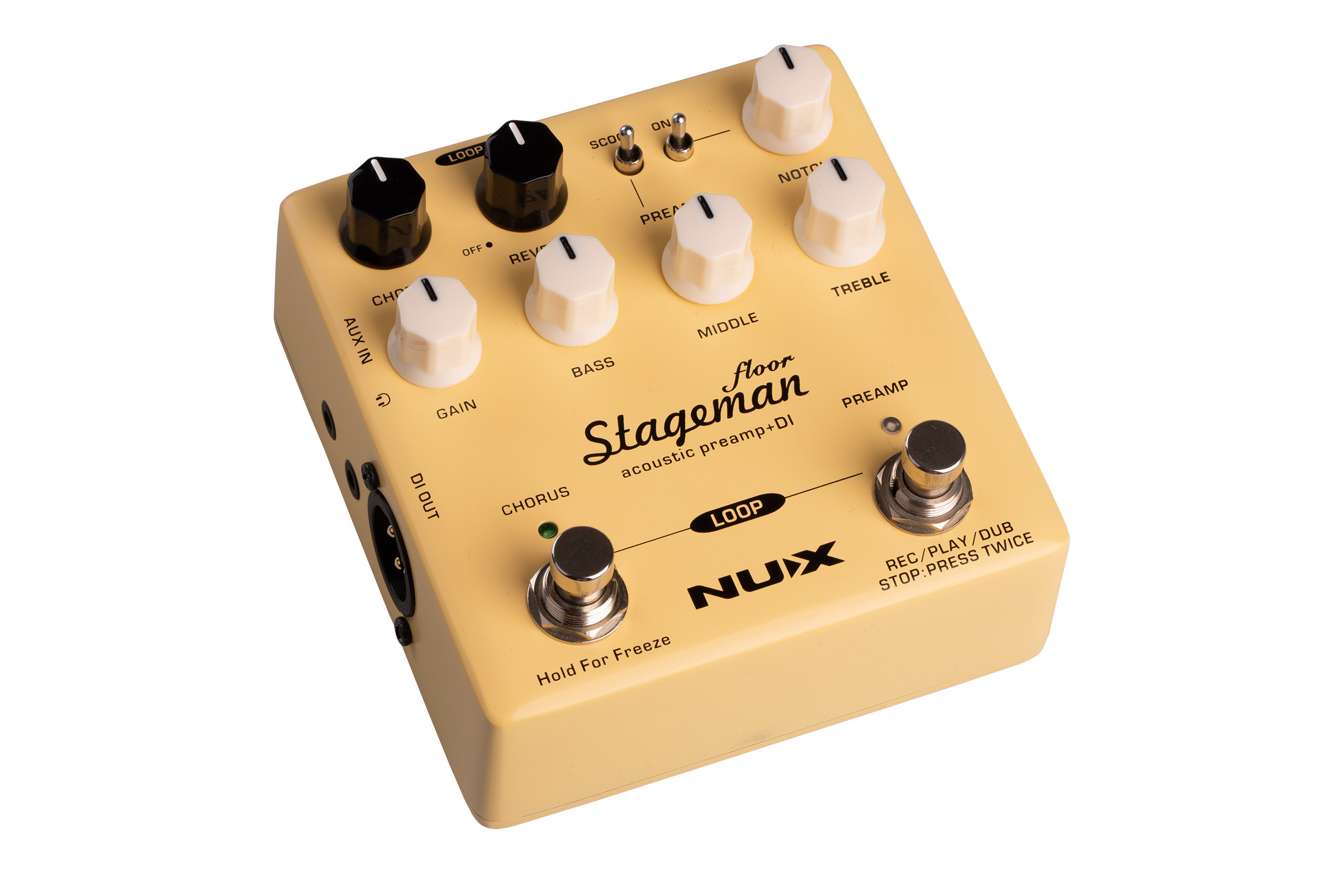 NUX Stageman Floor Acoustic Preamp + DI