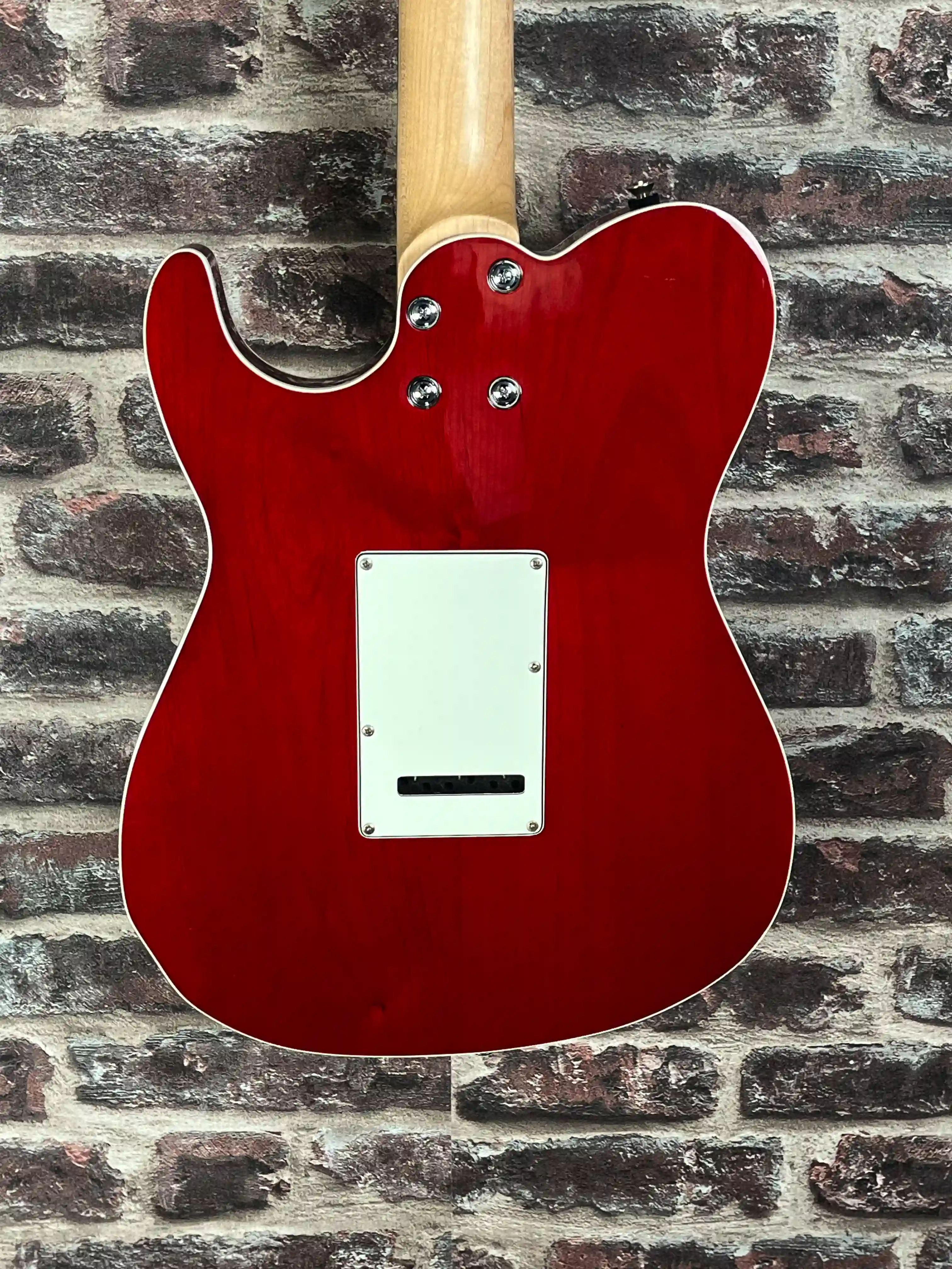 Fret-King Country Squire Semitone De Luxe Thru Red OCCASION