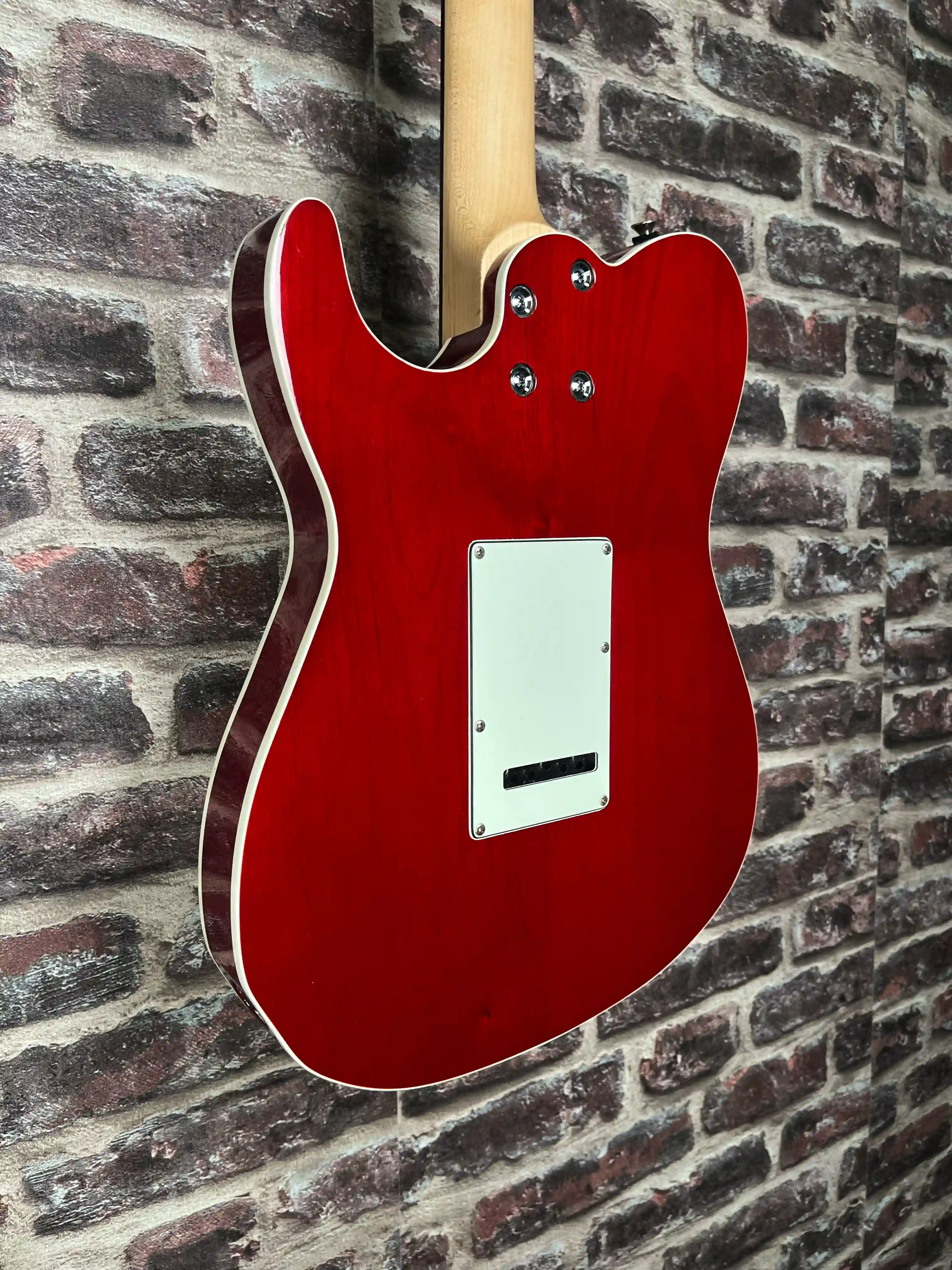 Fret-King Country Squire Semitone De Luxe Thru Red OCCASION