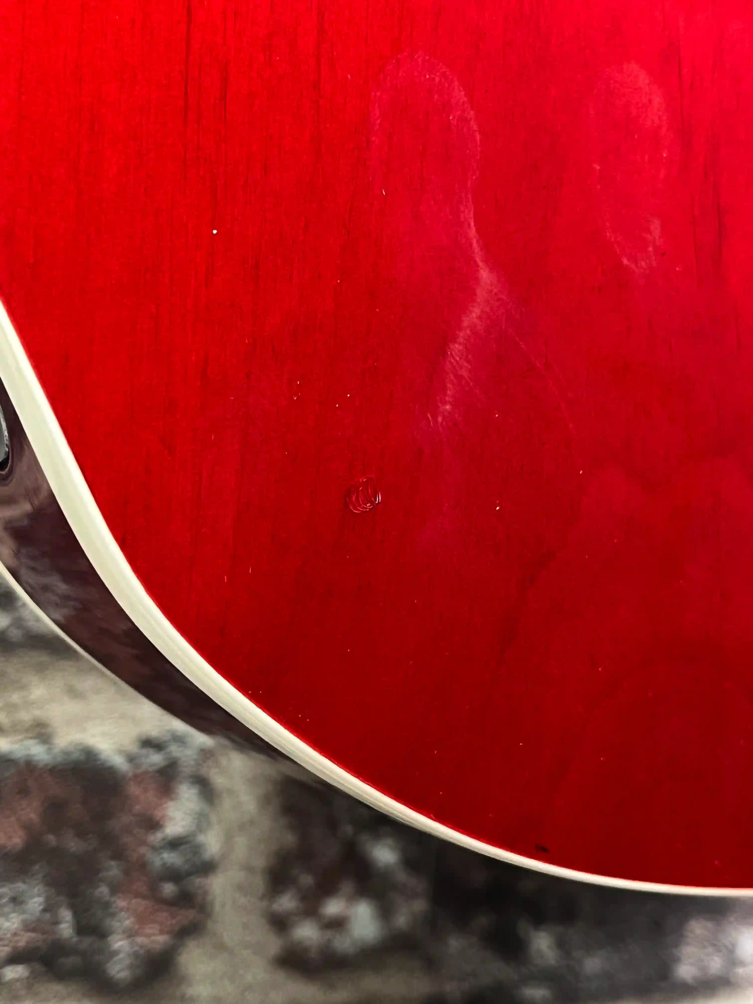 Fret-King Country Squire Semitone De Luxe Thru Red OCCASION