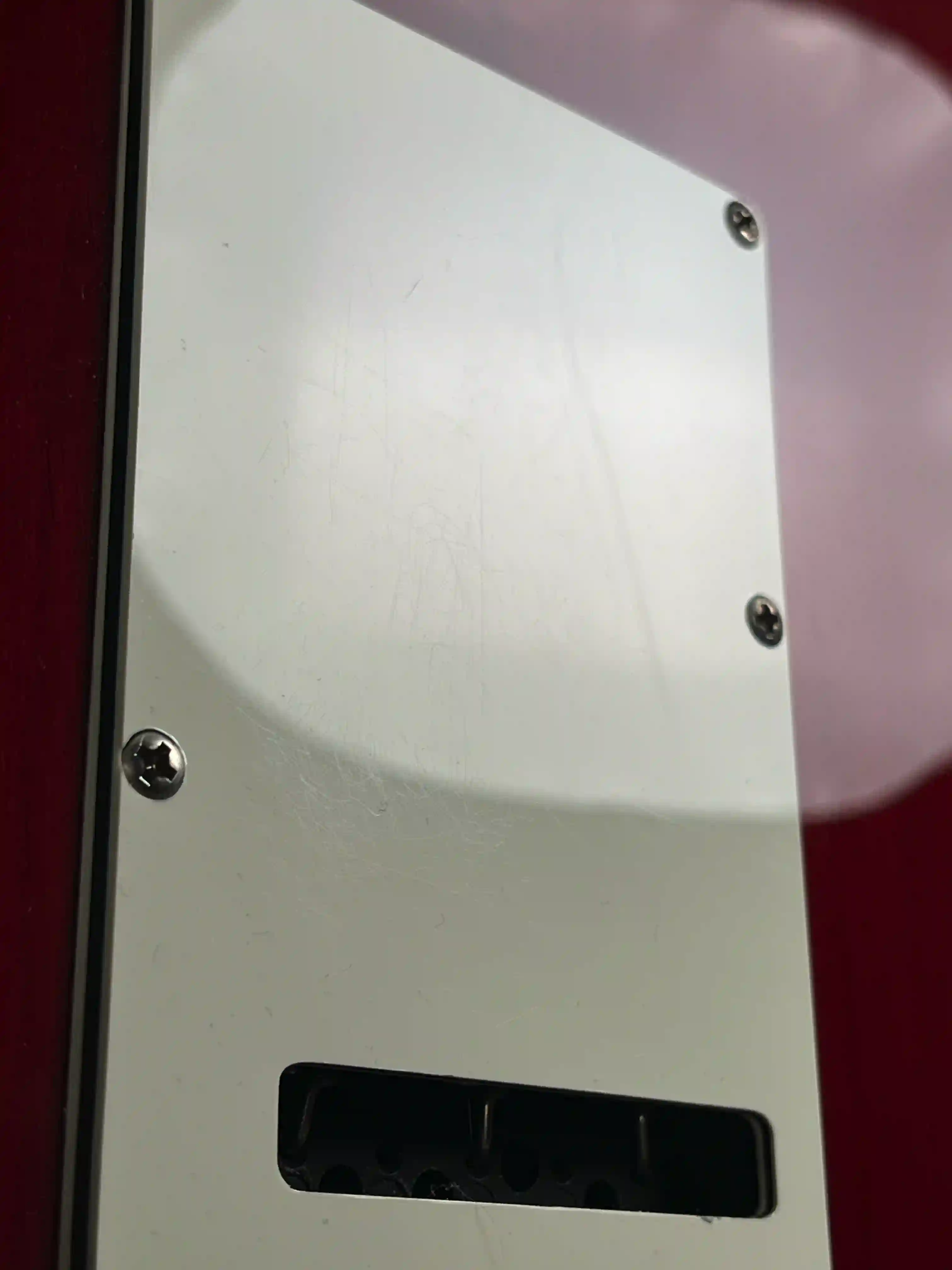 Fret-King Country Squire Semitone De Luxe Thru Red OCCASION