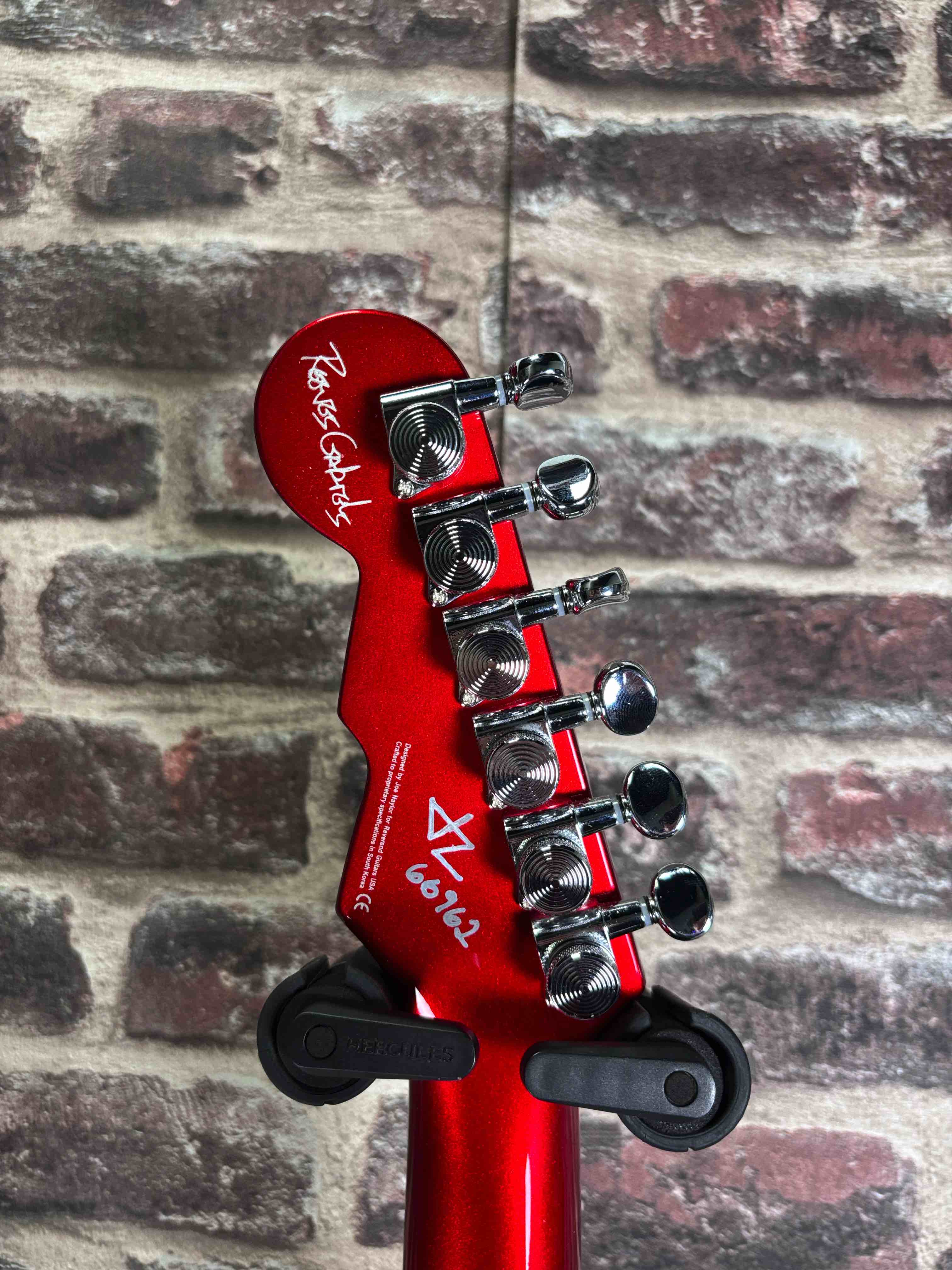 Reverend Reeves Gabrels signature OCCASION