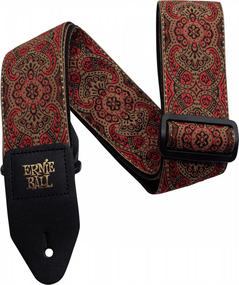 Sangle guitare Jacquard Crimson Paisley 4162