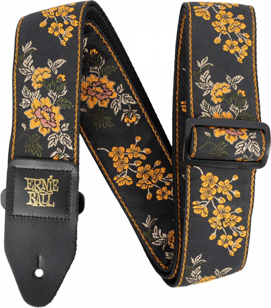 Sangle Jacquard Tangerine Blossom 5363