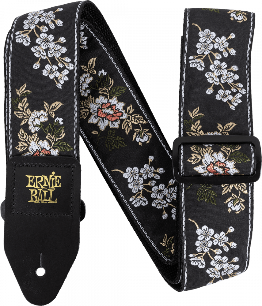 Sangle Jacquard Classic White Blossom 5362