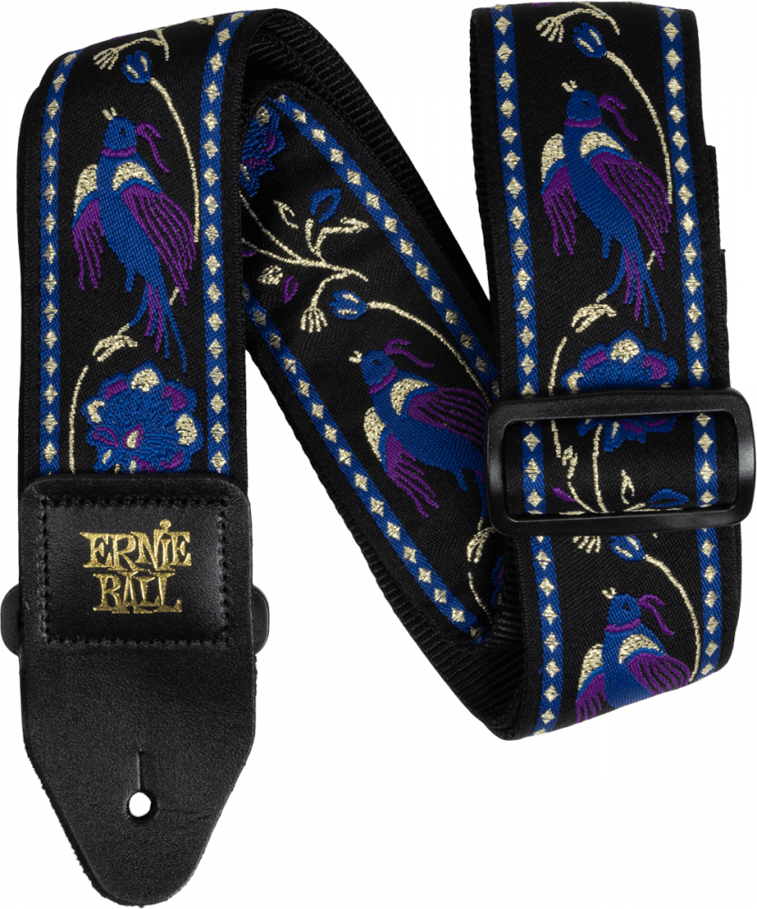 Sangle Jacquard Purple Pleasant Pheasant 5371
