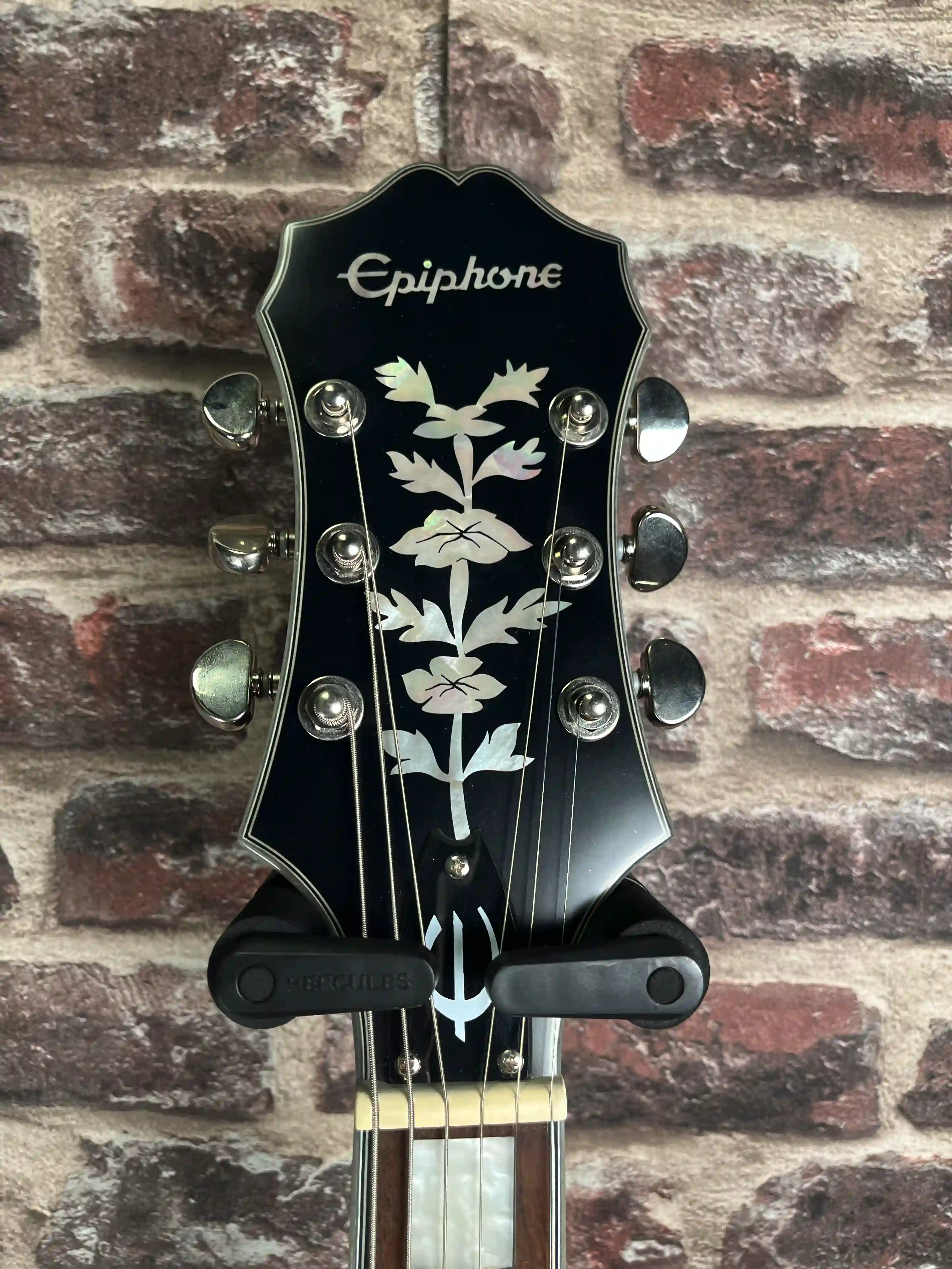 Epiphone Emperor Swingster Black Aged Gloss OCCASION