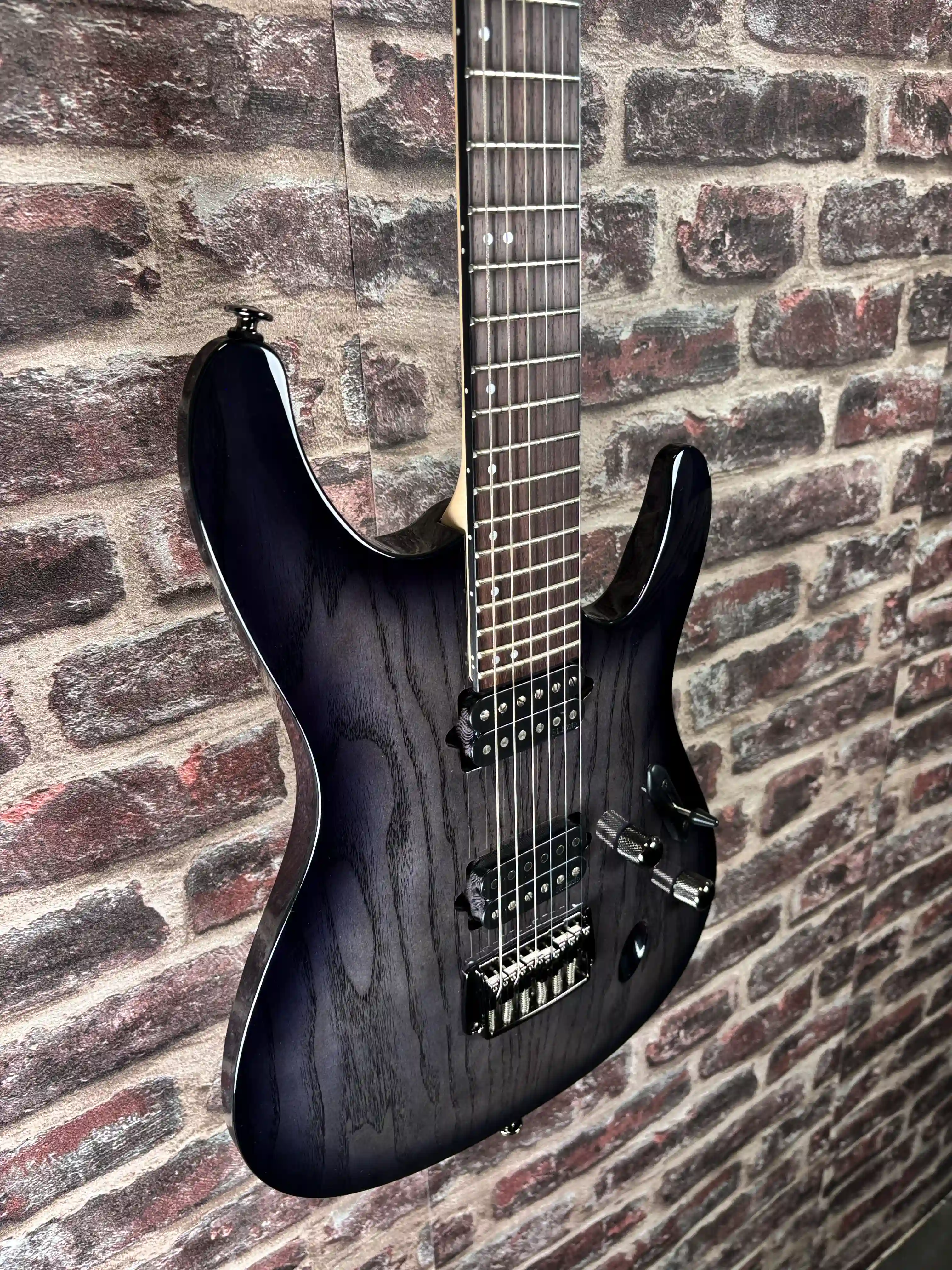 Ibanez S6621AH Prestige Transparent Gray Burst