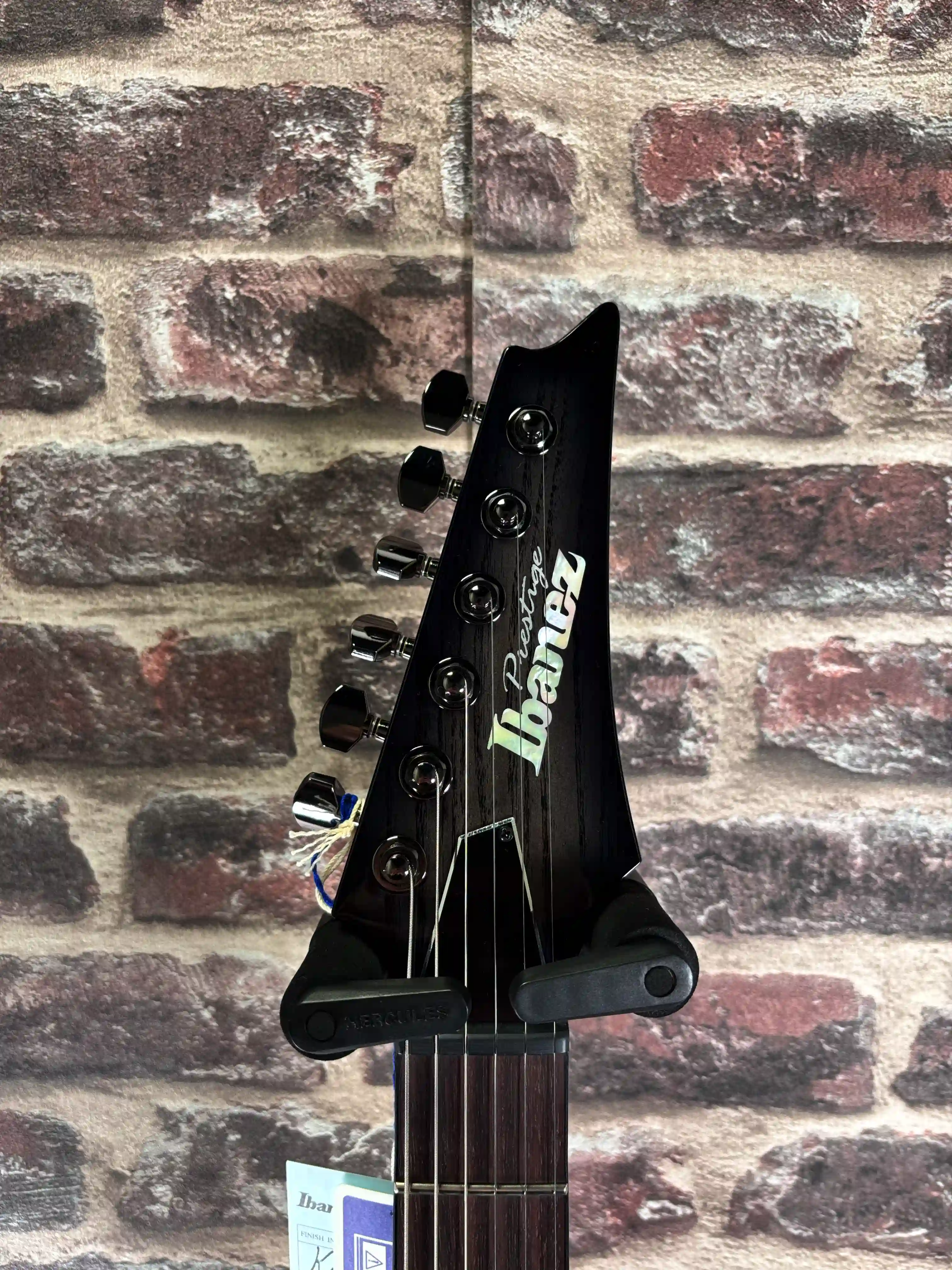 Ibanez S6621AH Prestige Transparent Gray Burst