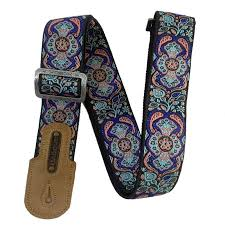 Sangle Jacquard Corail Turquoise Groovit