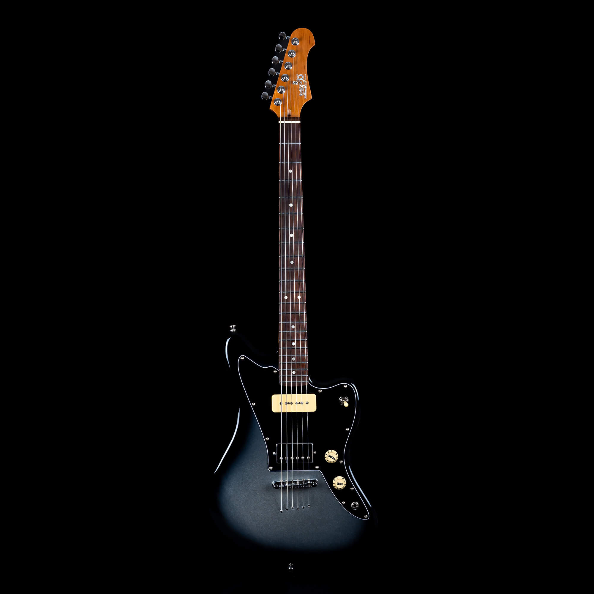 JET Guitars JJ-350 Baritone Moonburst Stock B
