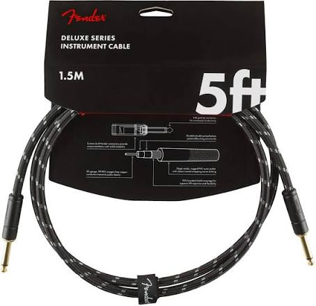 FENDER DELUXE 5’ INST CABLE BTWD 1.5