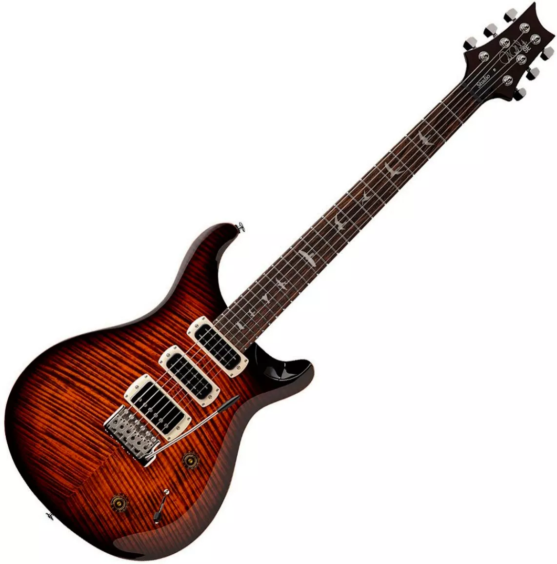 PRS SE Studio Orange Tiger Smokeburst