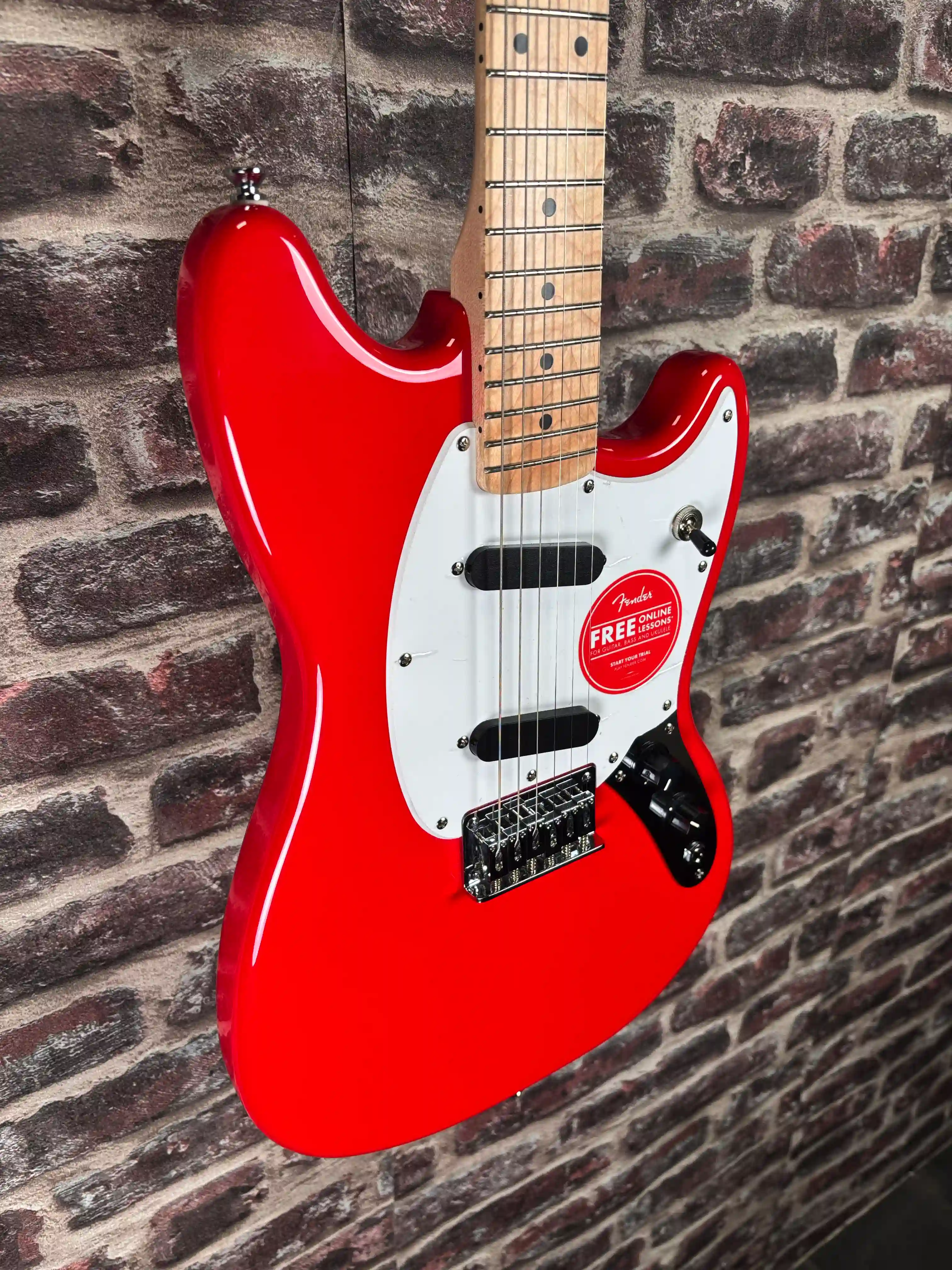 Squier Sonic Mustang Torino Red OCCASION