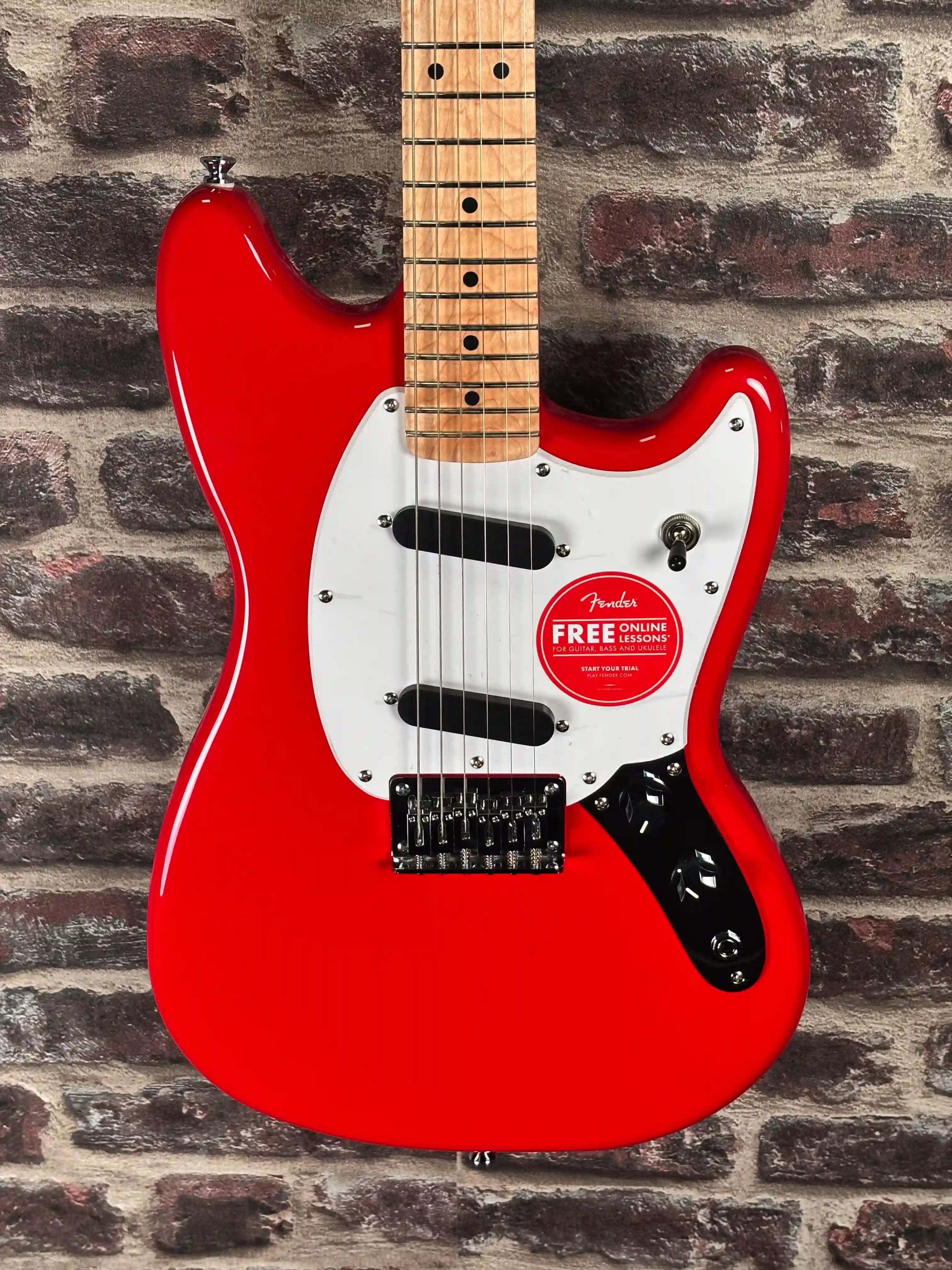 Squier Sonic Mustang Torino Red OCCASION