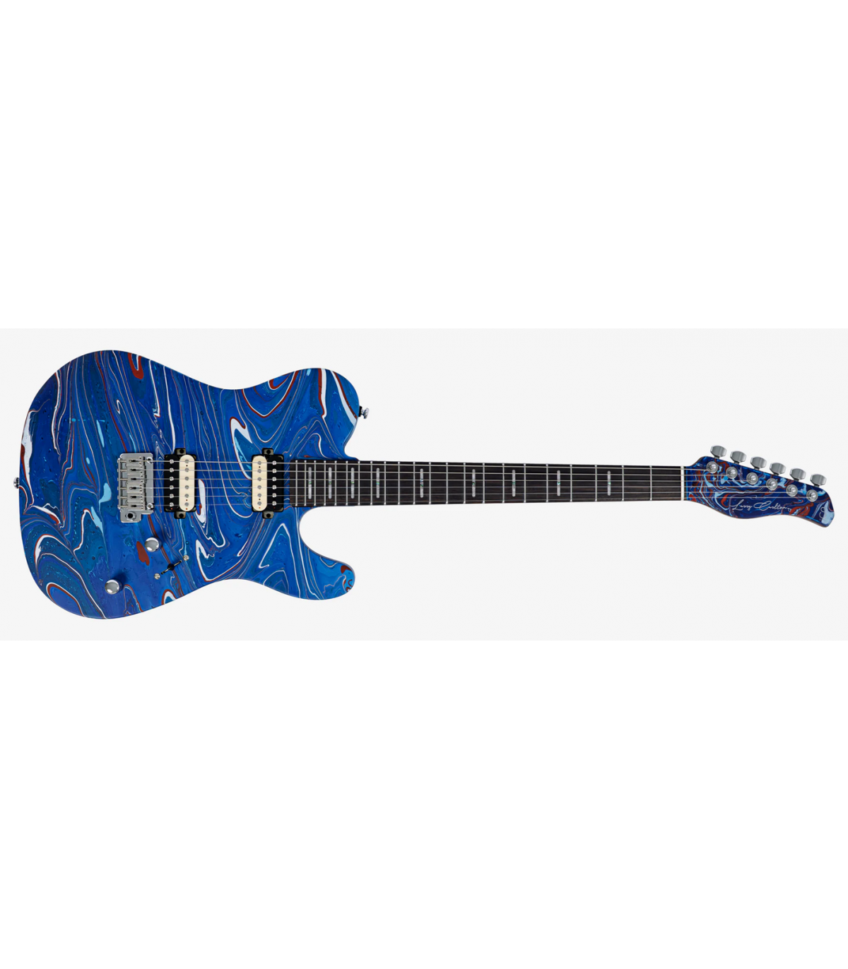 Larry Carlton T7 SW Blue Swirl