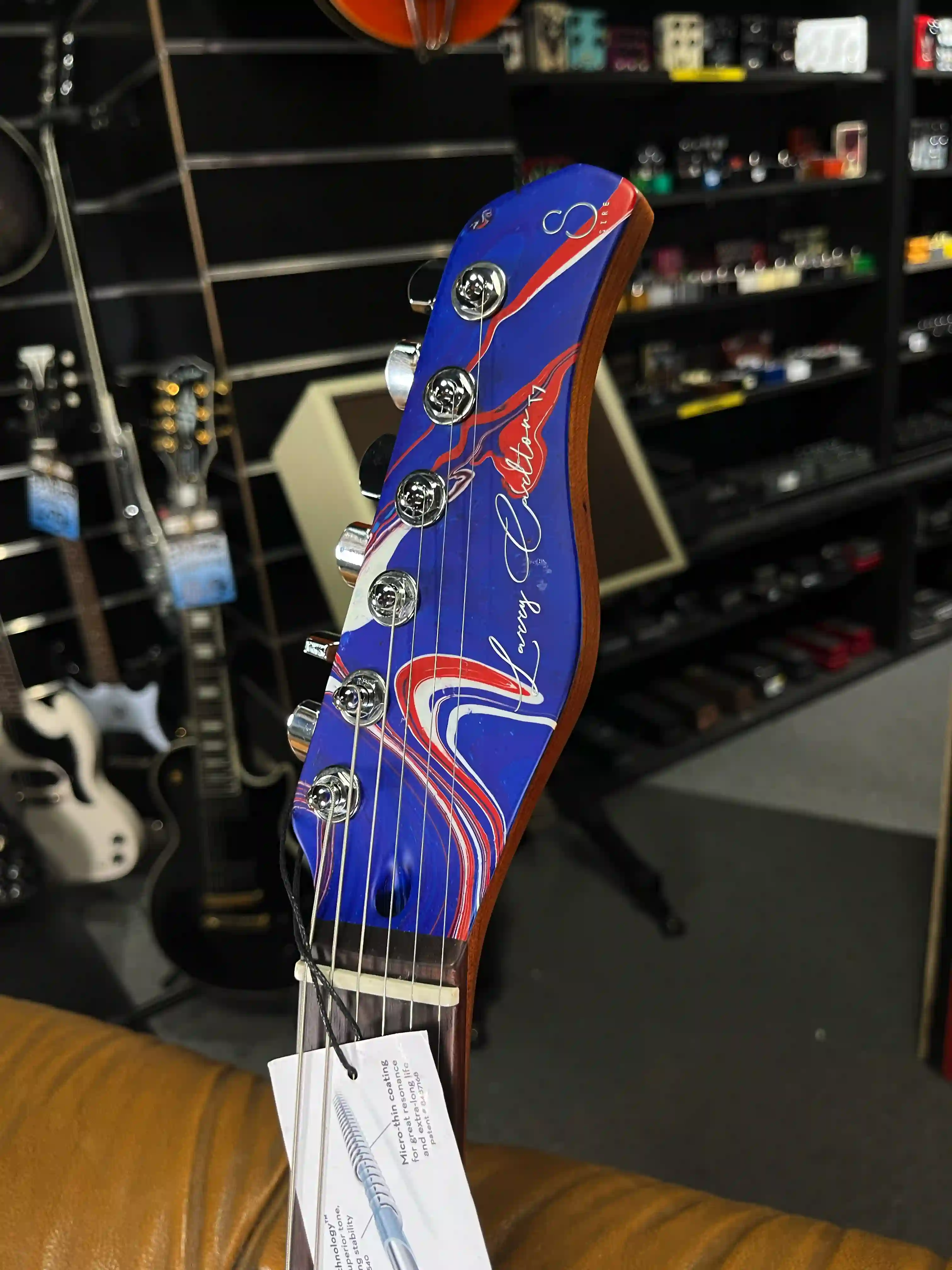 Larry Carlton T7 SW Blue Swirl