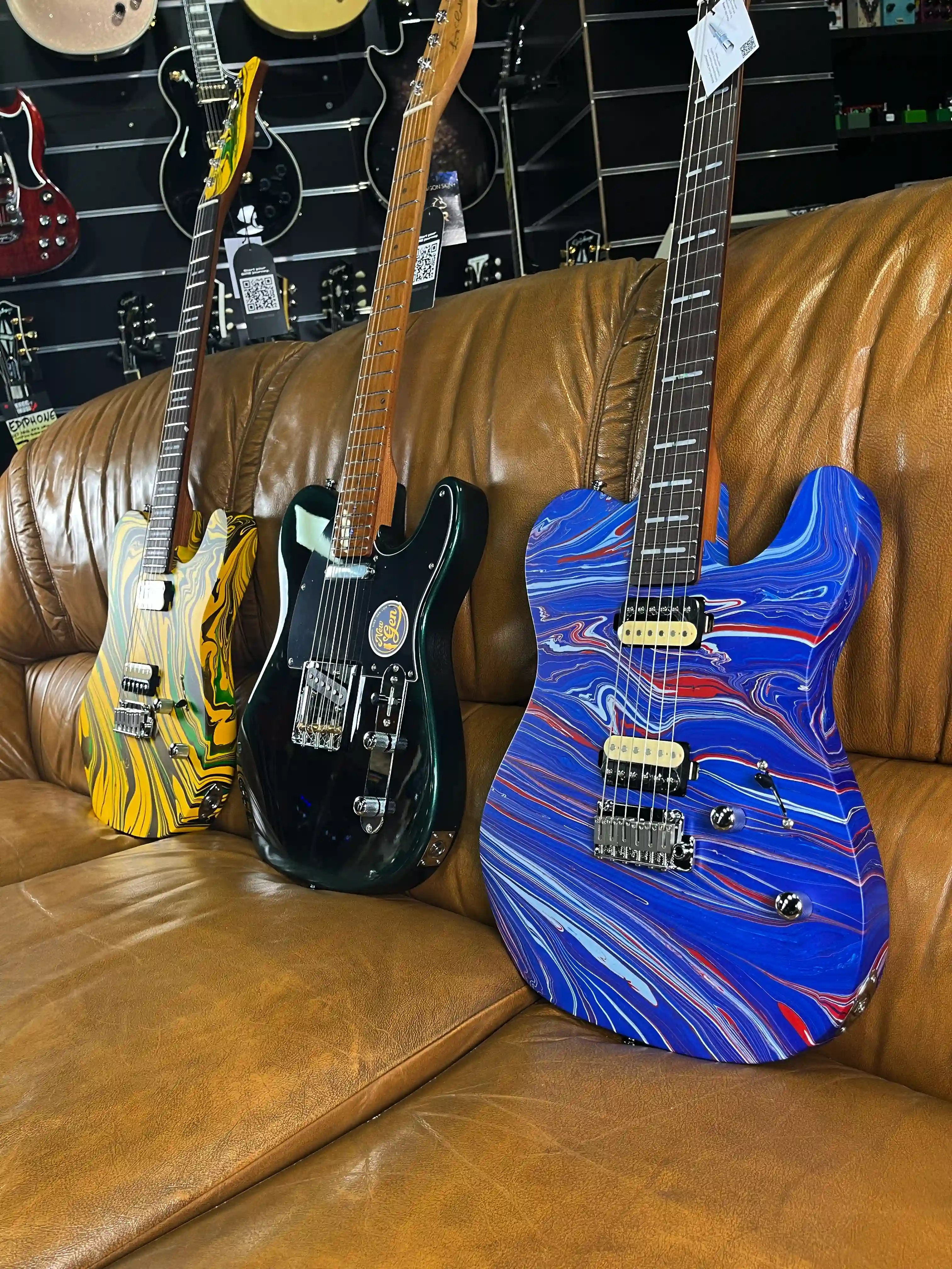 Larry Carlton T7 SW Blue Swirl