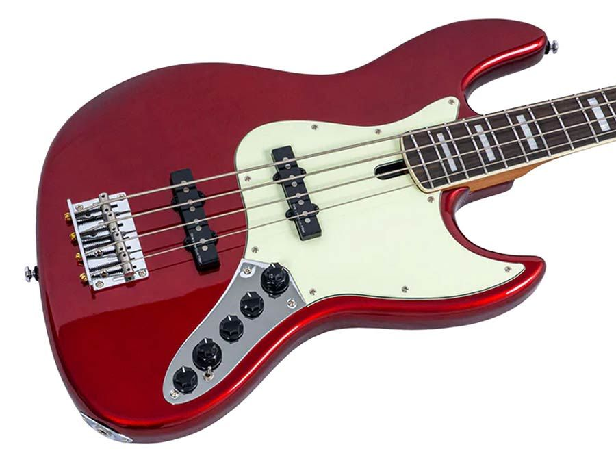 Sire Marcus  Miller V7 Alder‑4 New Gen Candy Apple Red