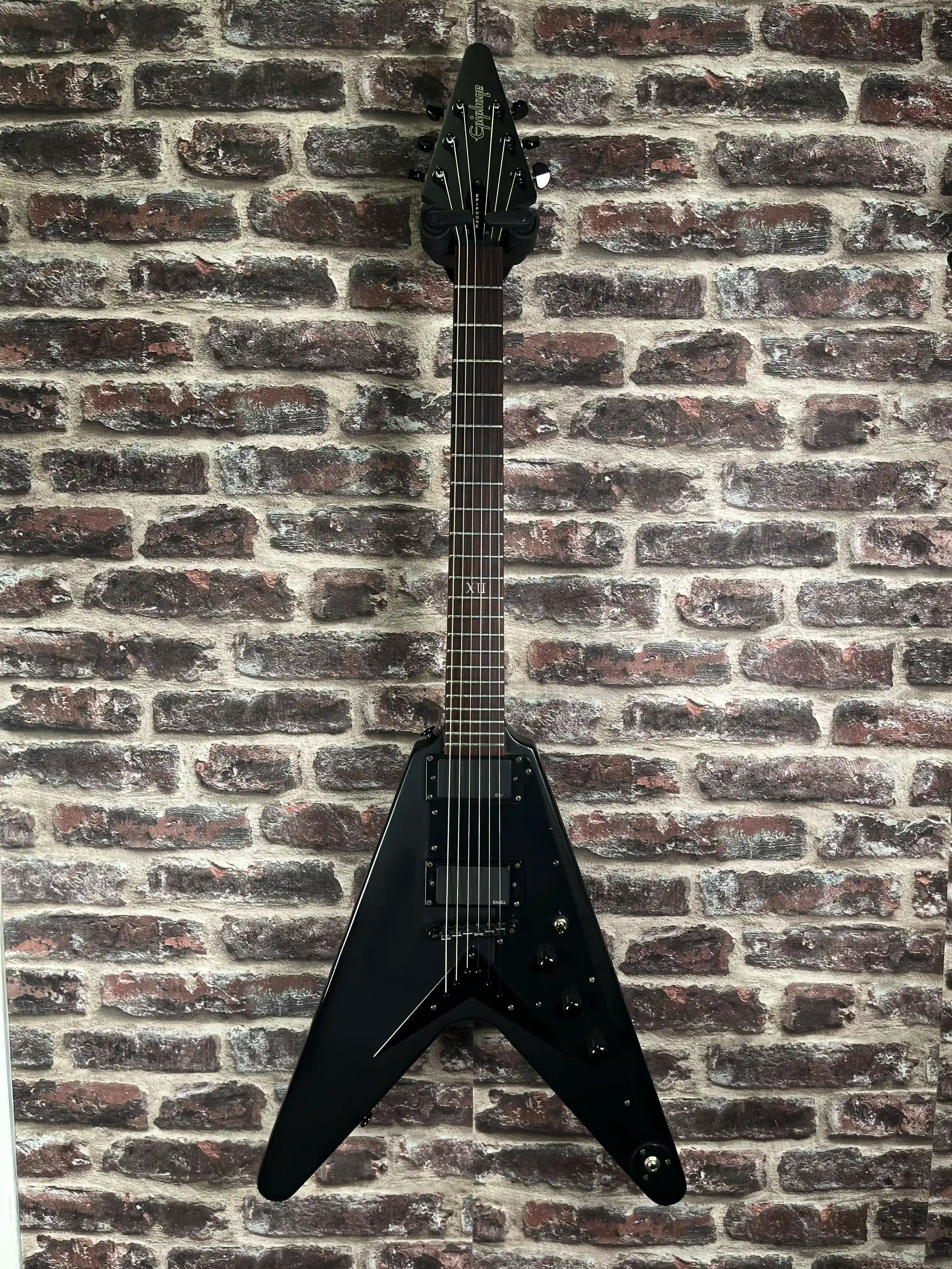 Epiphone Reissue Goth ’58 Flying V with EMG Pickups OCCASION