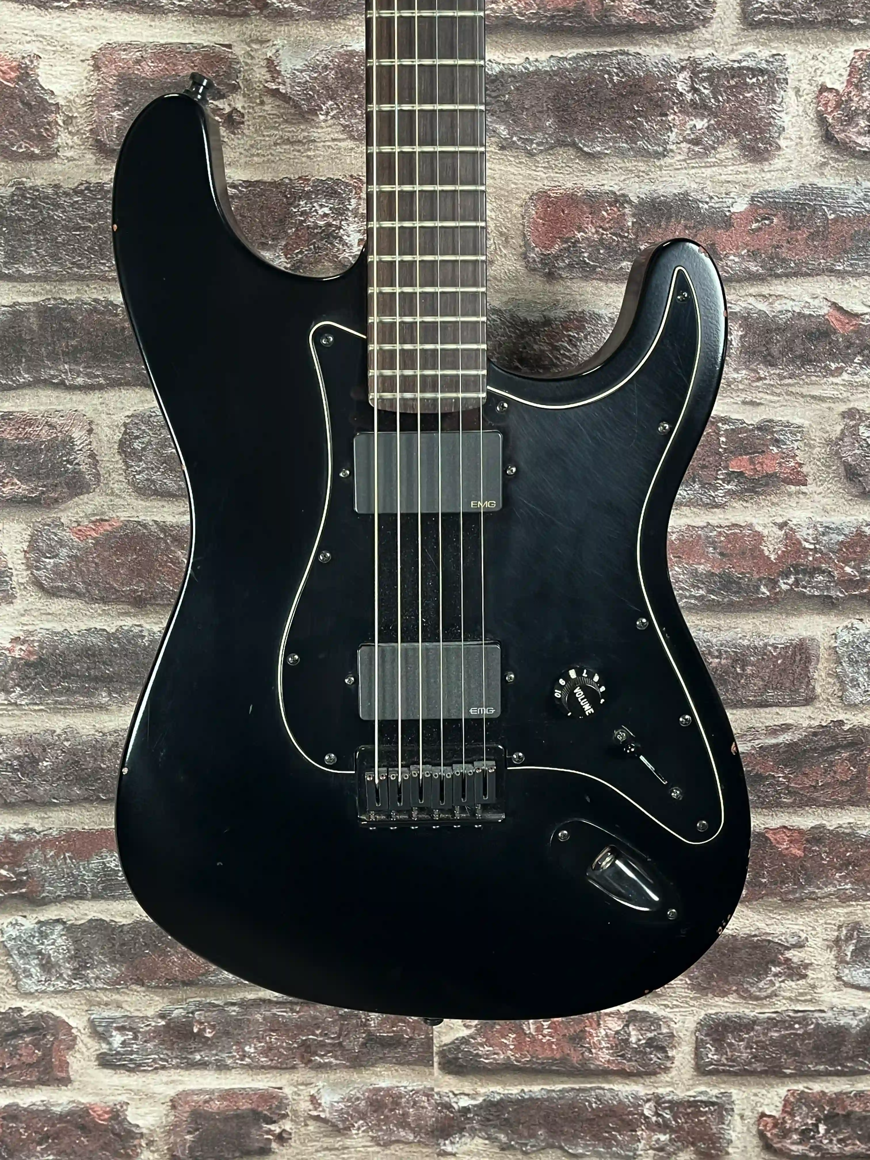 Fender Jim Root Stratocaster USA Flat Black OCCASION