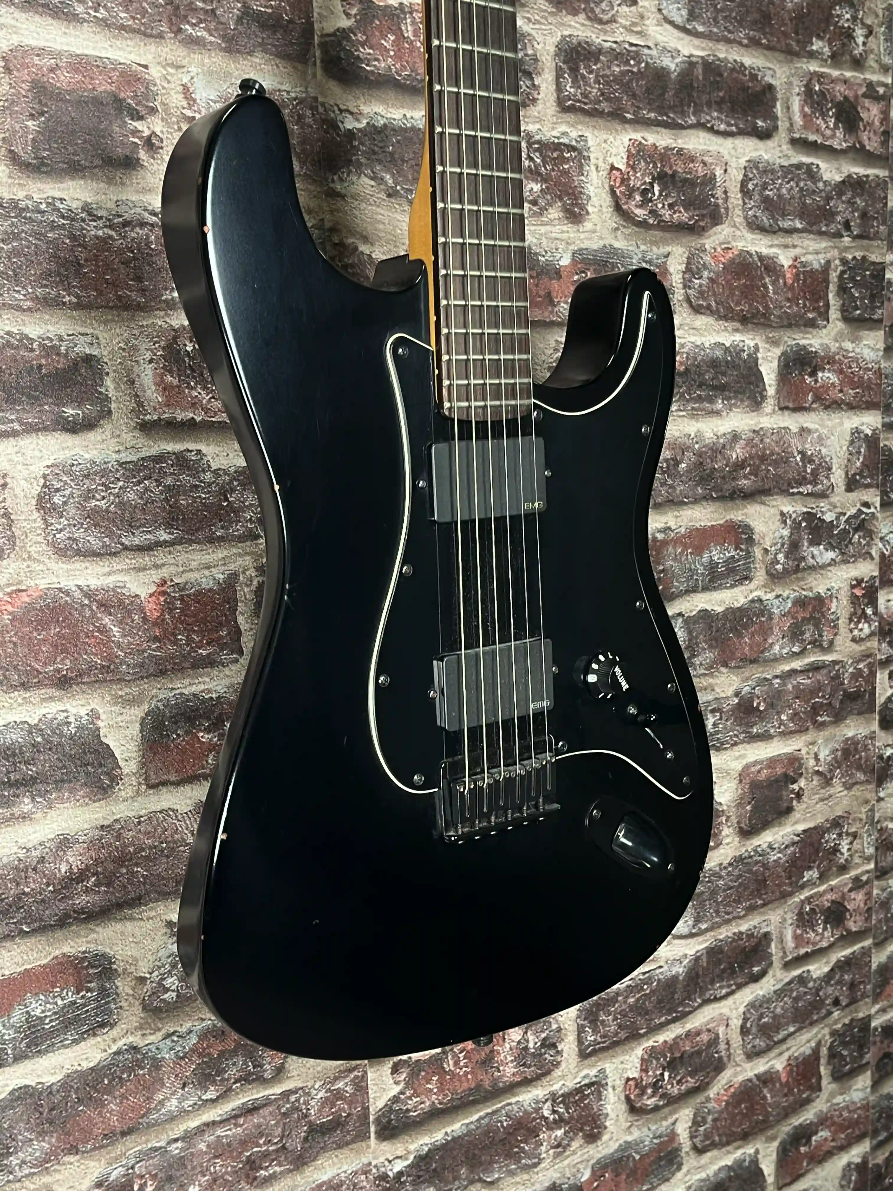 Fender Jim Root Stratocaster USA Flat Black OCCASION