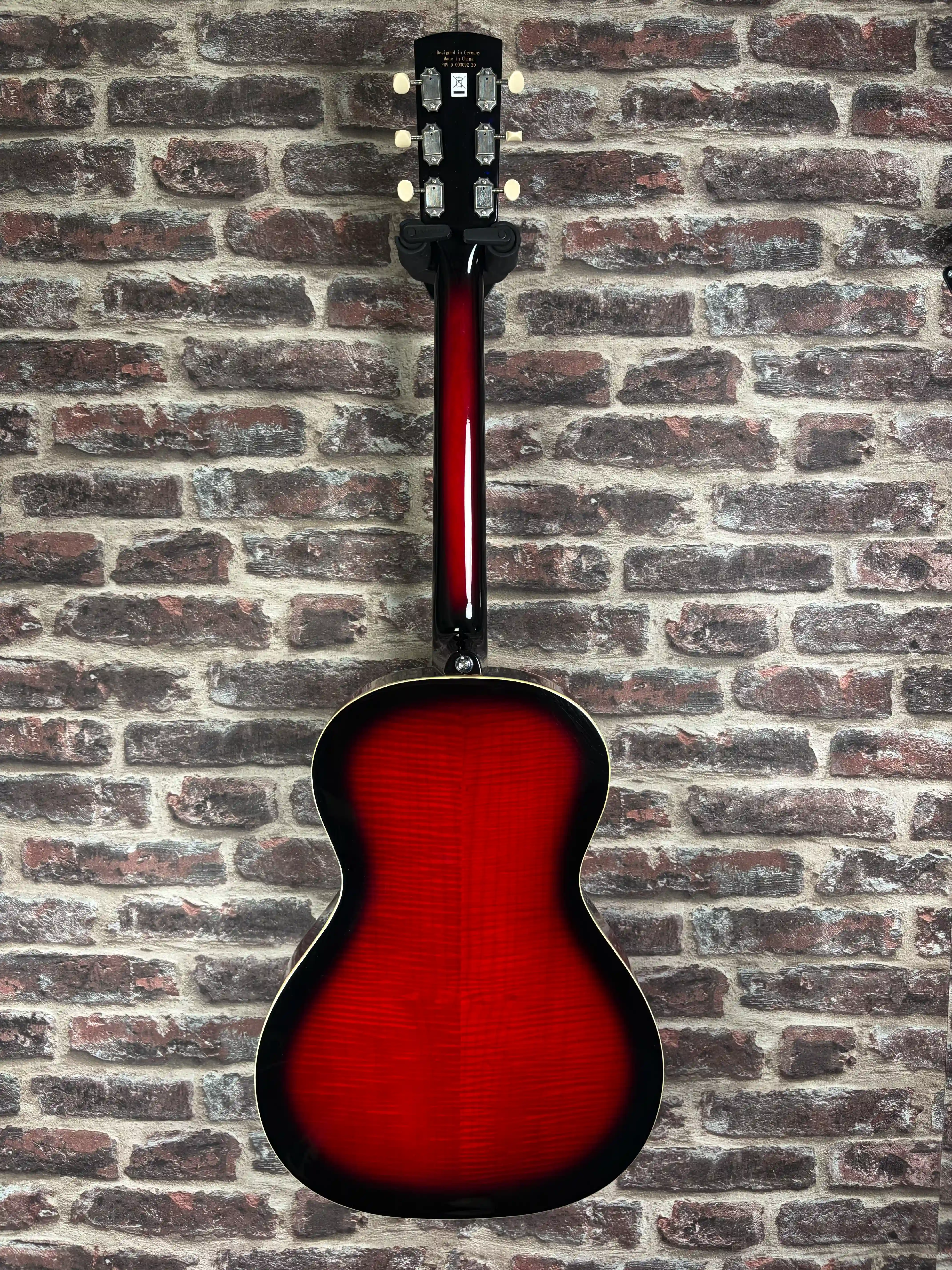 Framus Vintage D-Series 5/51 Studio Burgundy Blackburst Transparent High Polish OCCASION