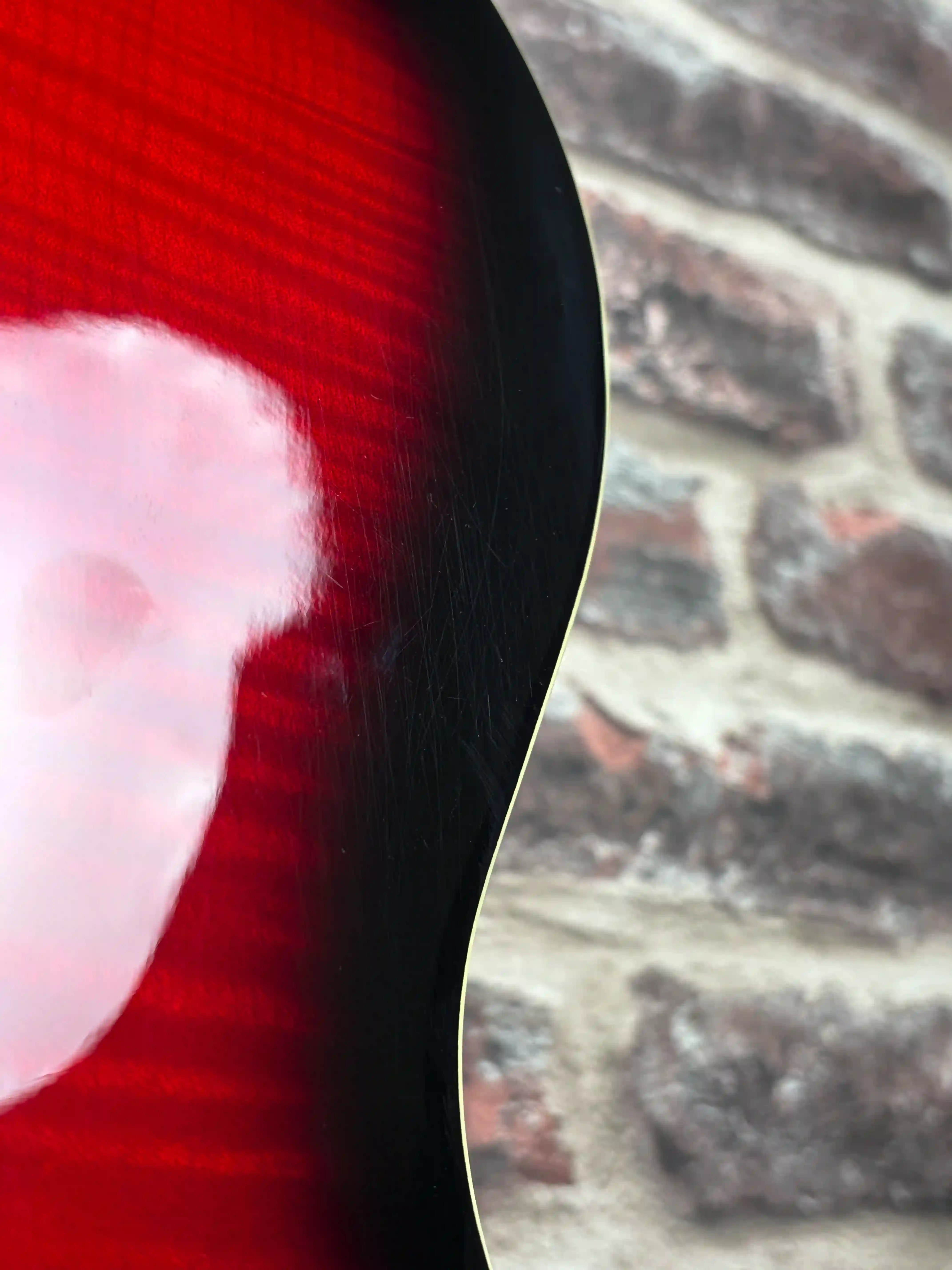 Framus Vintage D-Series 5/51 Studio Burgundy Blackburst Transparent High Polish OCCASION