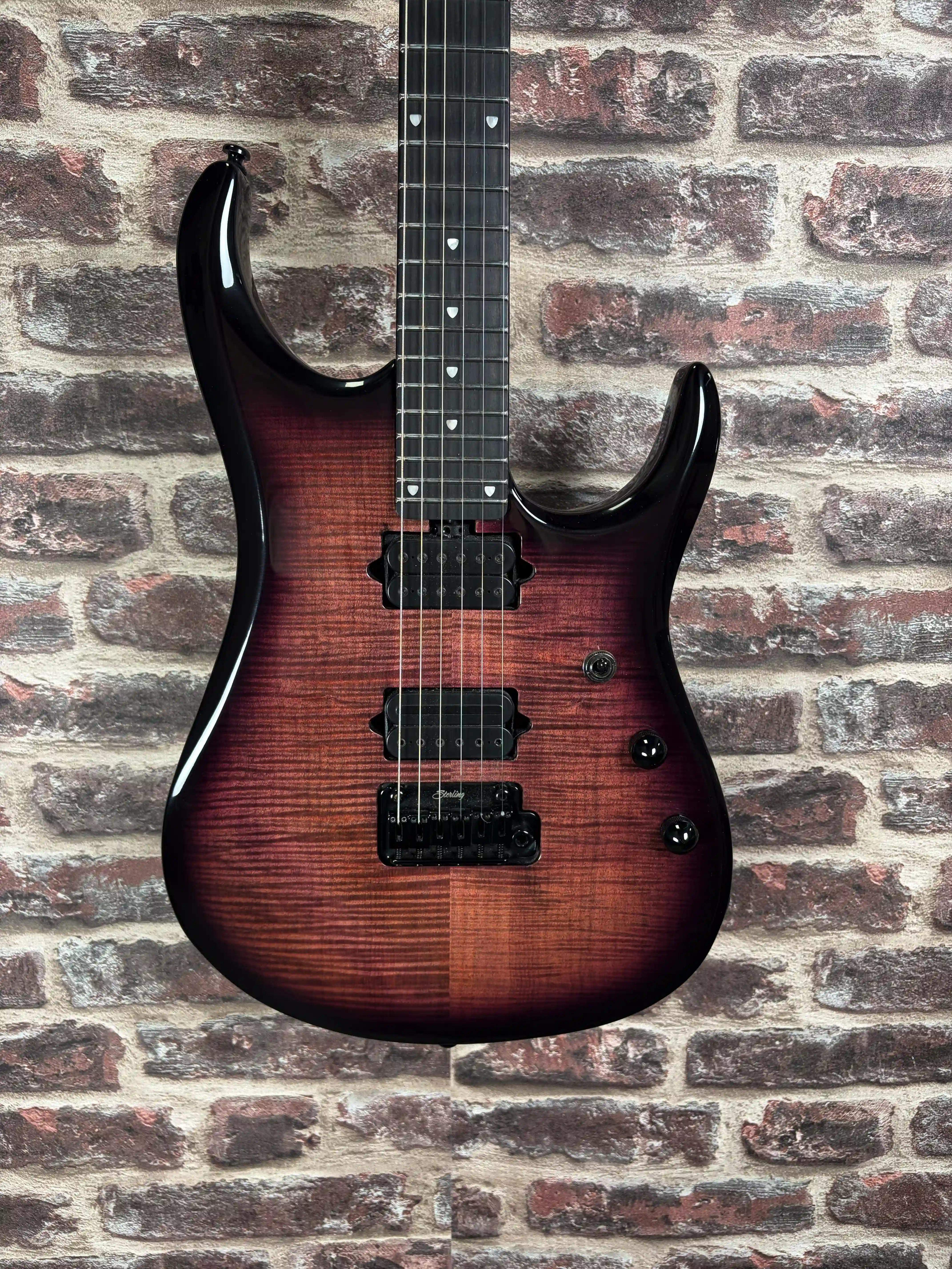 Sterling by Music Man John Petrucci JP150DFM Eminence Purple OCCASION