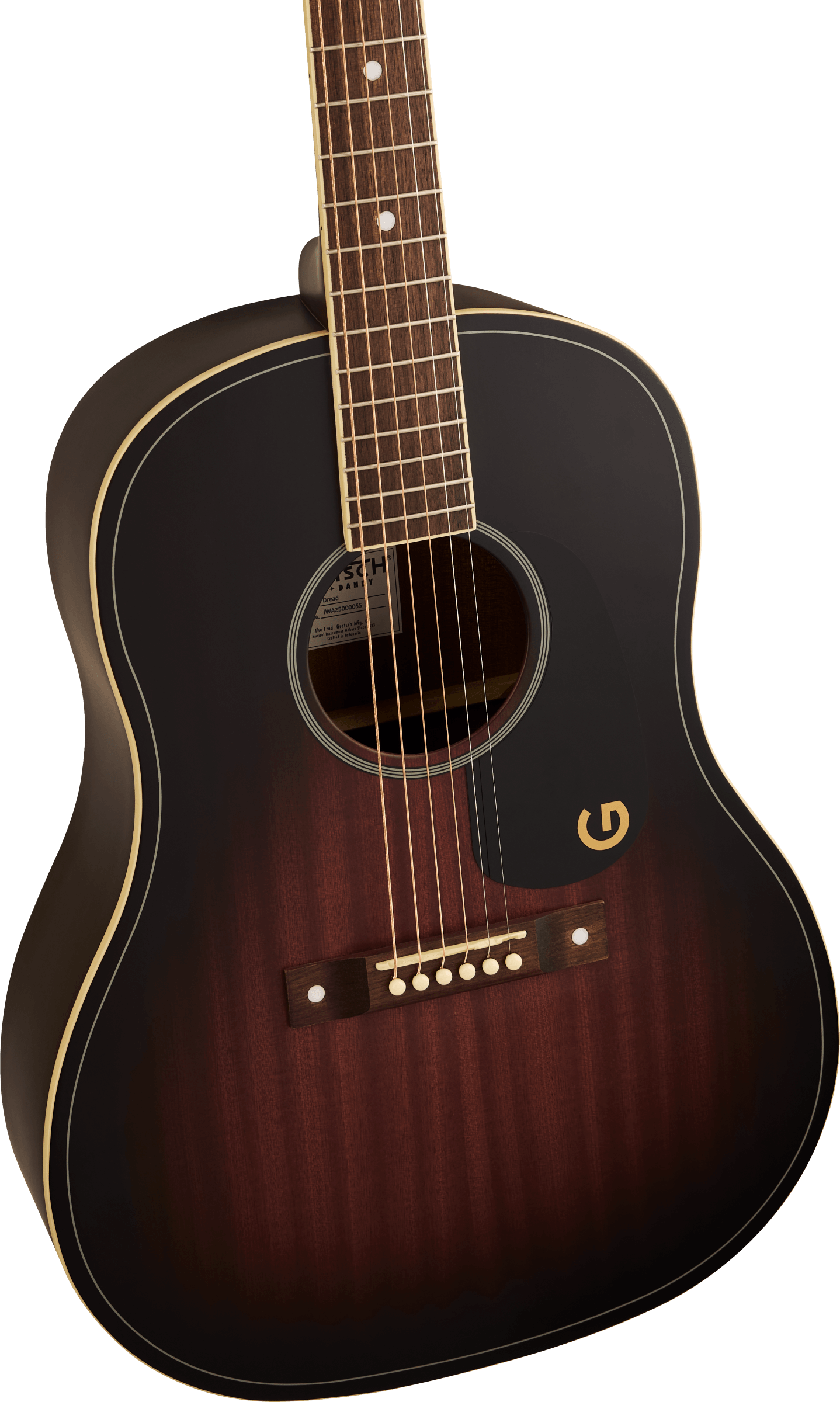 Gretsch Jim Dandy Dreadnought Deep Cherry Burst