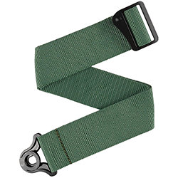 Sangle de guitare Auto Lock en polypropylène (vert)