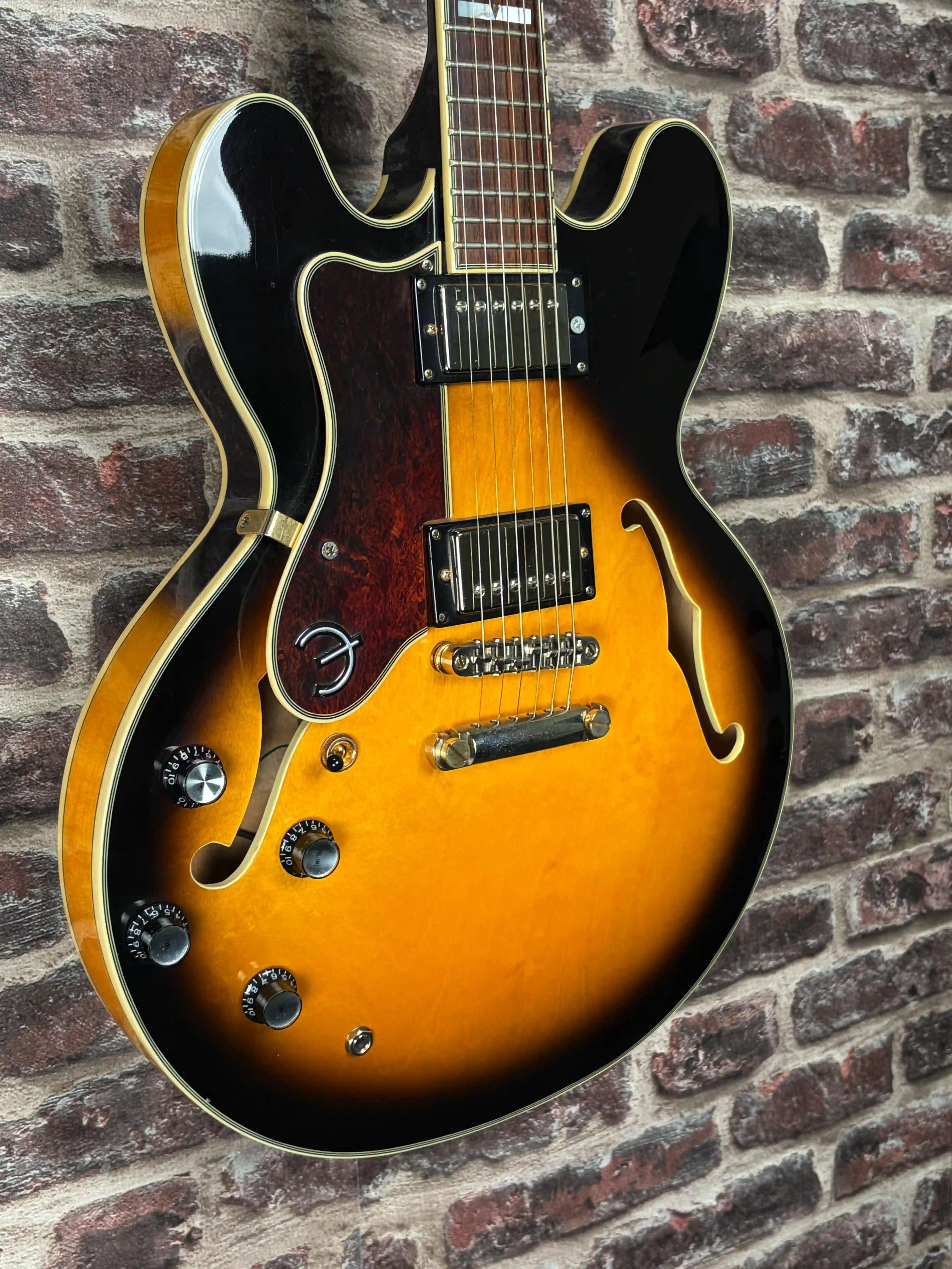 Epiphone Sheraton II Vintage Sunburst LH OCCASION