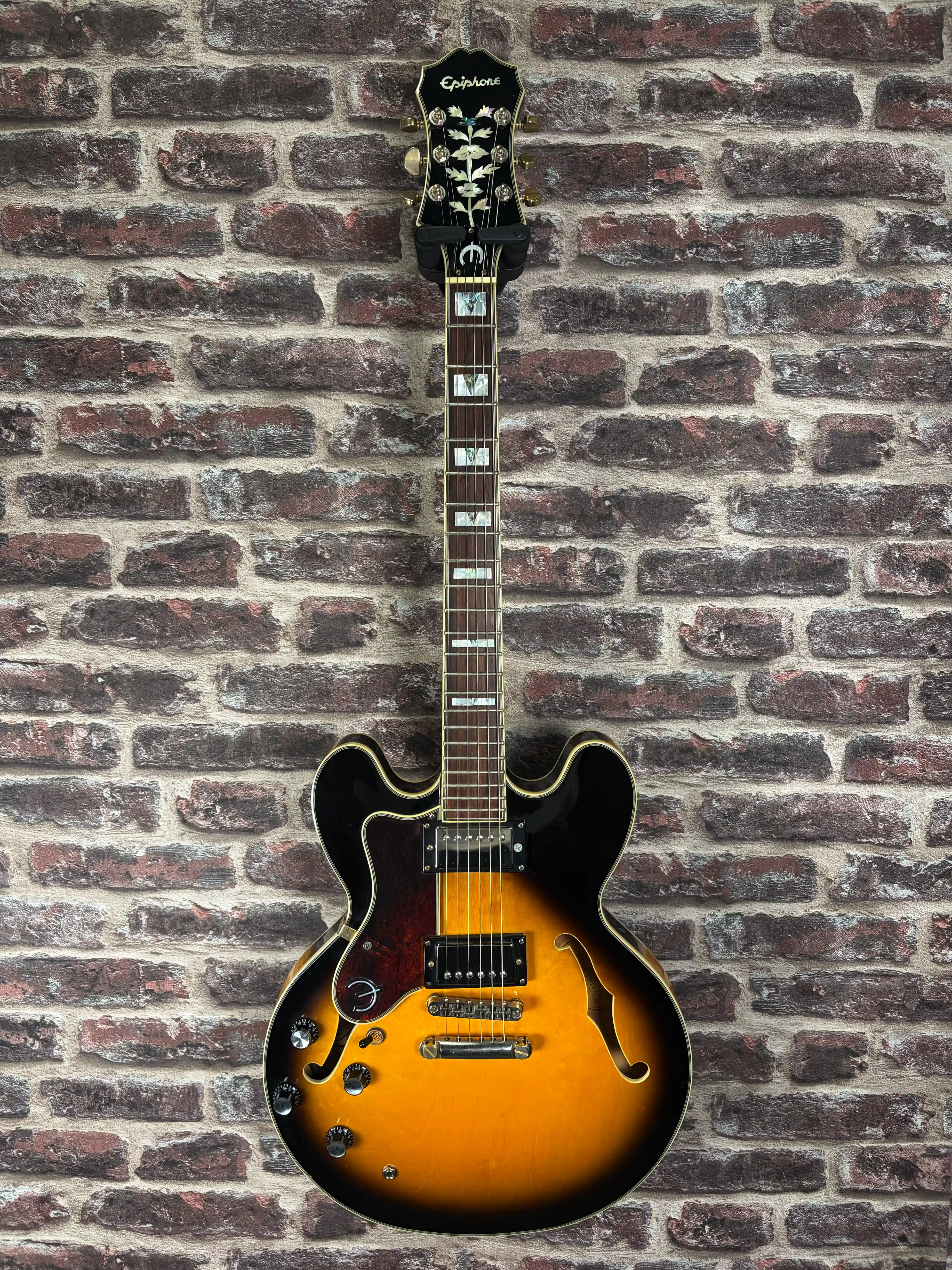 Epiphone Sheraton II Vintage Sunburst LH OCCASION