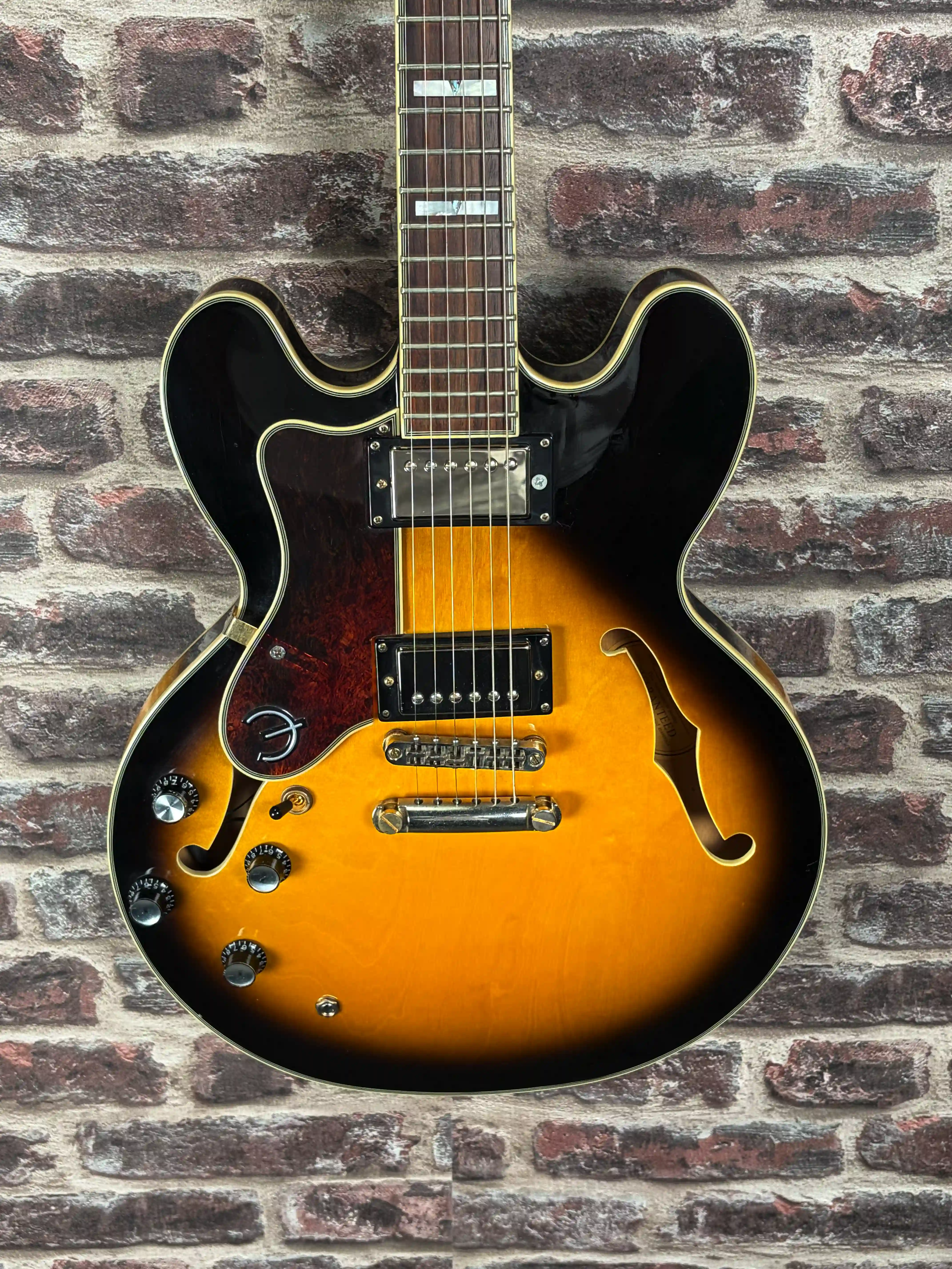 Epiphone Sheraton II Vintage Sunburst LH OCCASION