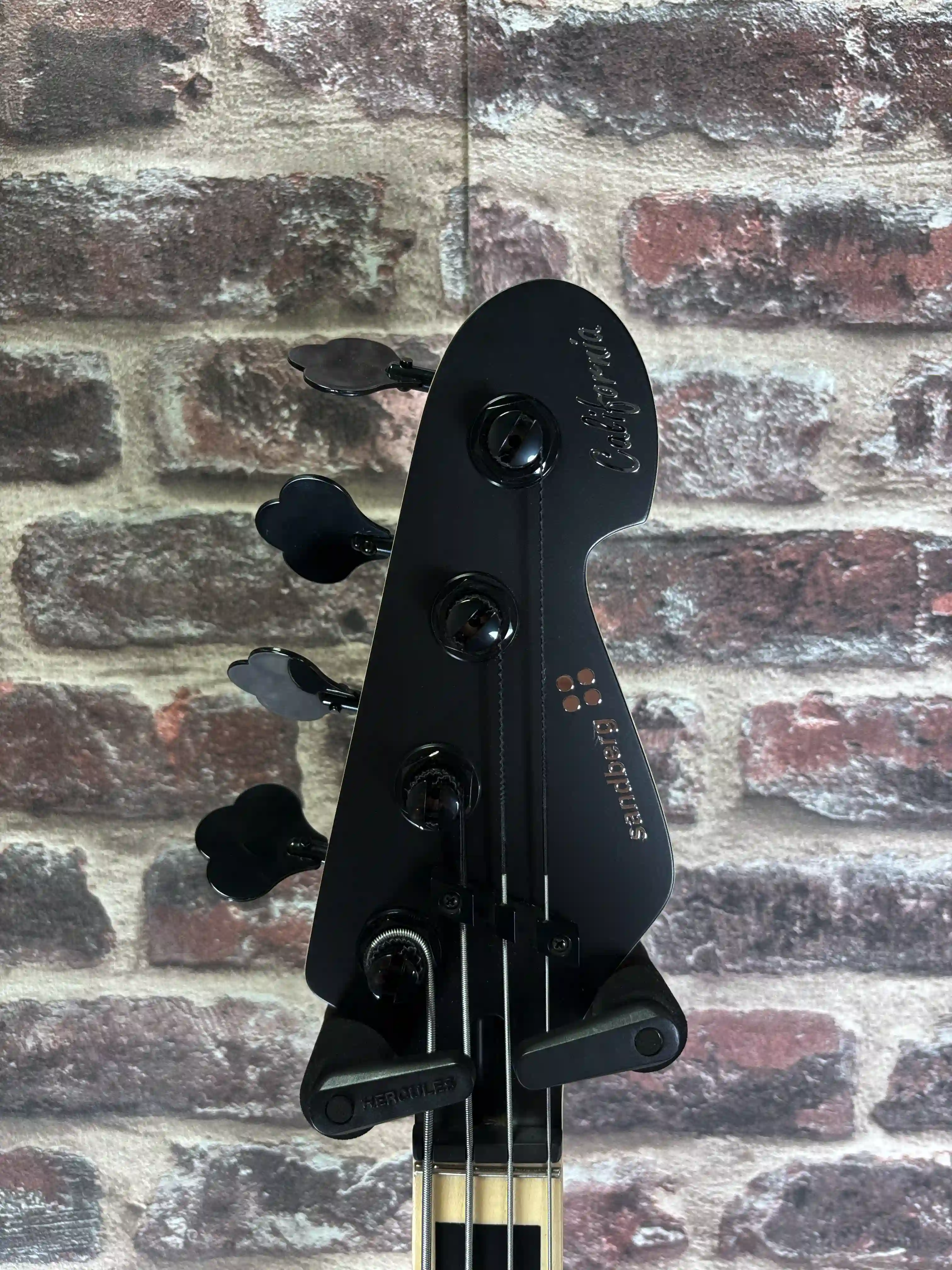 Sandberg California TM4 SL Superlight Black Maple neck Matching headstock