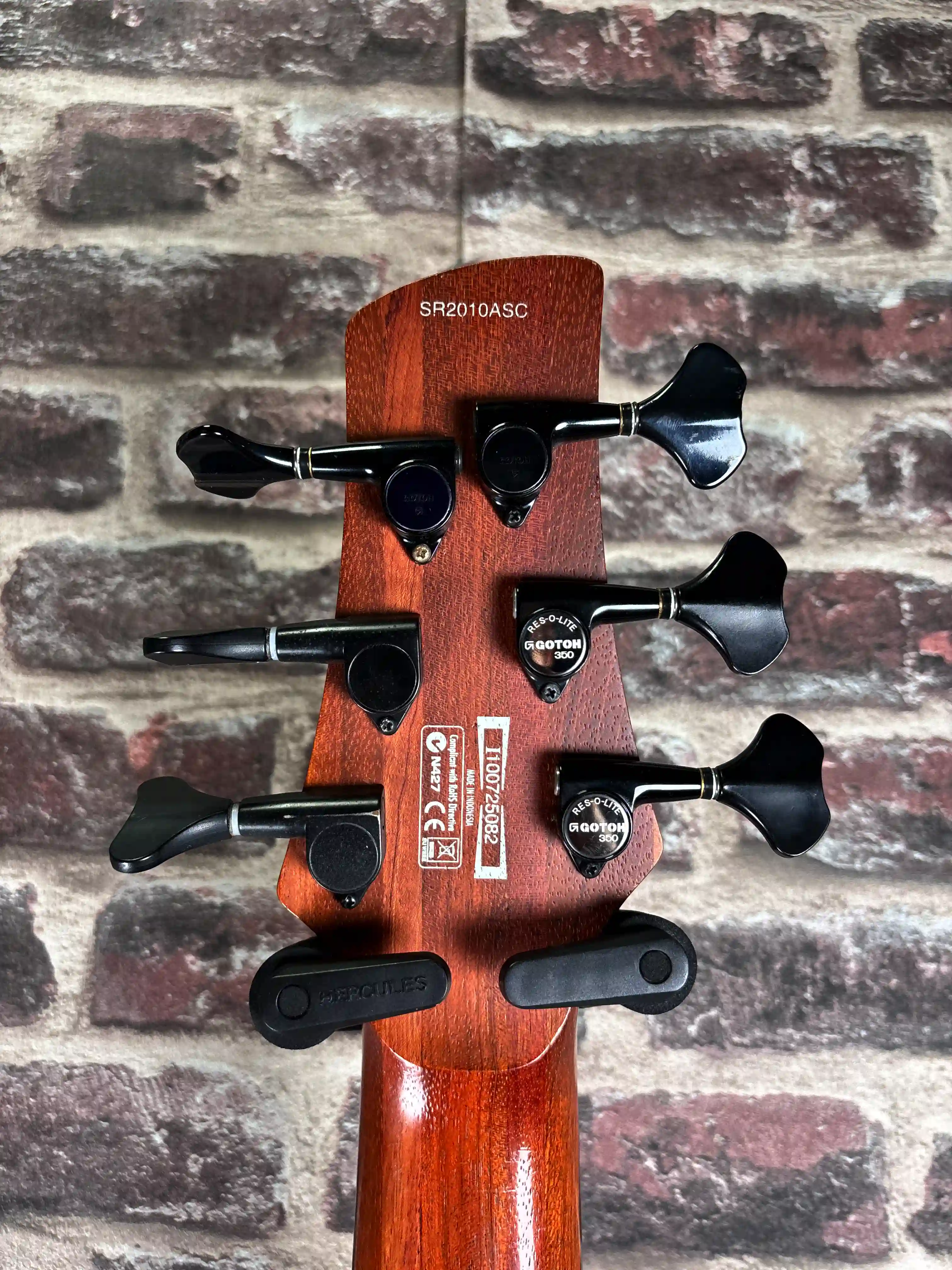 Ibanez Soundgear SR2010ASC "Ashula" Hybrid 6 Strings Fretless