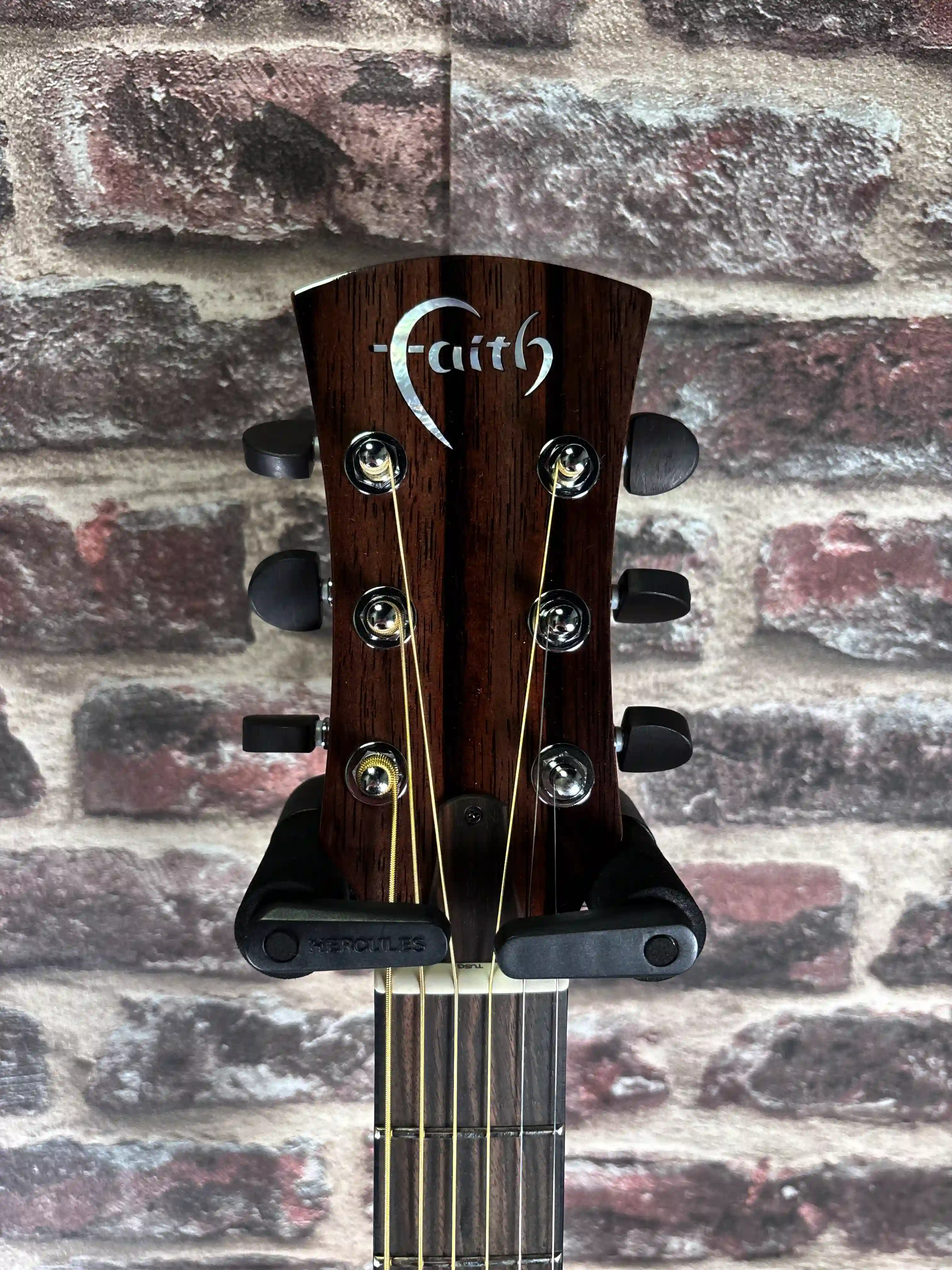 Faith FX Neptune Cutaway Dark Natural Gold