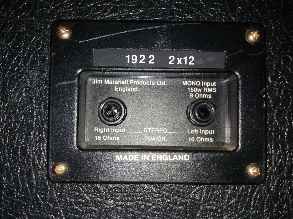 Marshall 1922 2x12 OCCASION