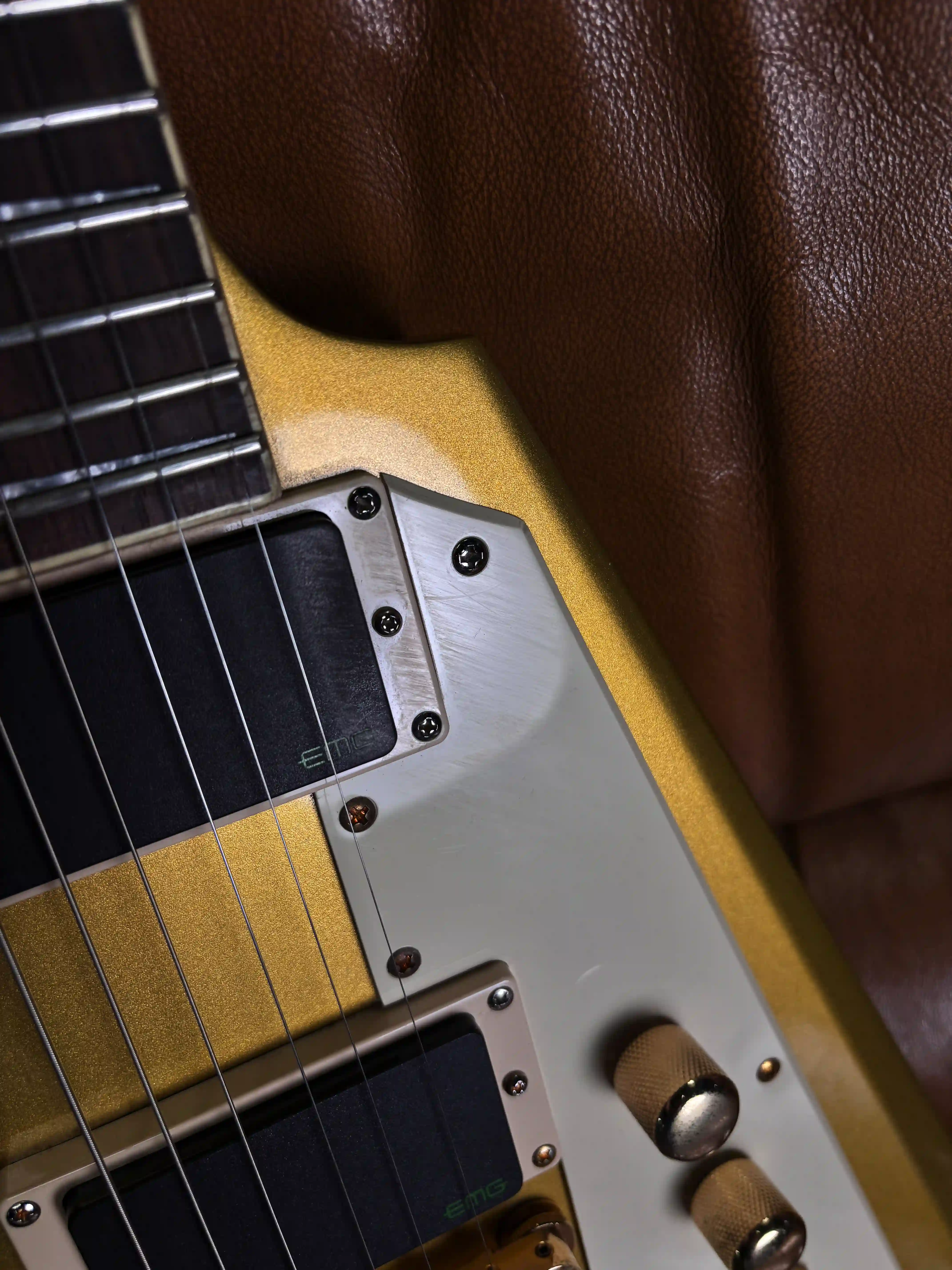 LTD KH‑V Metallic Gold Kirk Hammett signature OCCASION