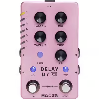 Delay Mooer D7 X2