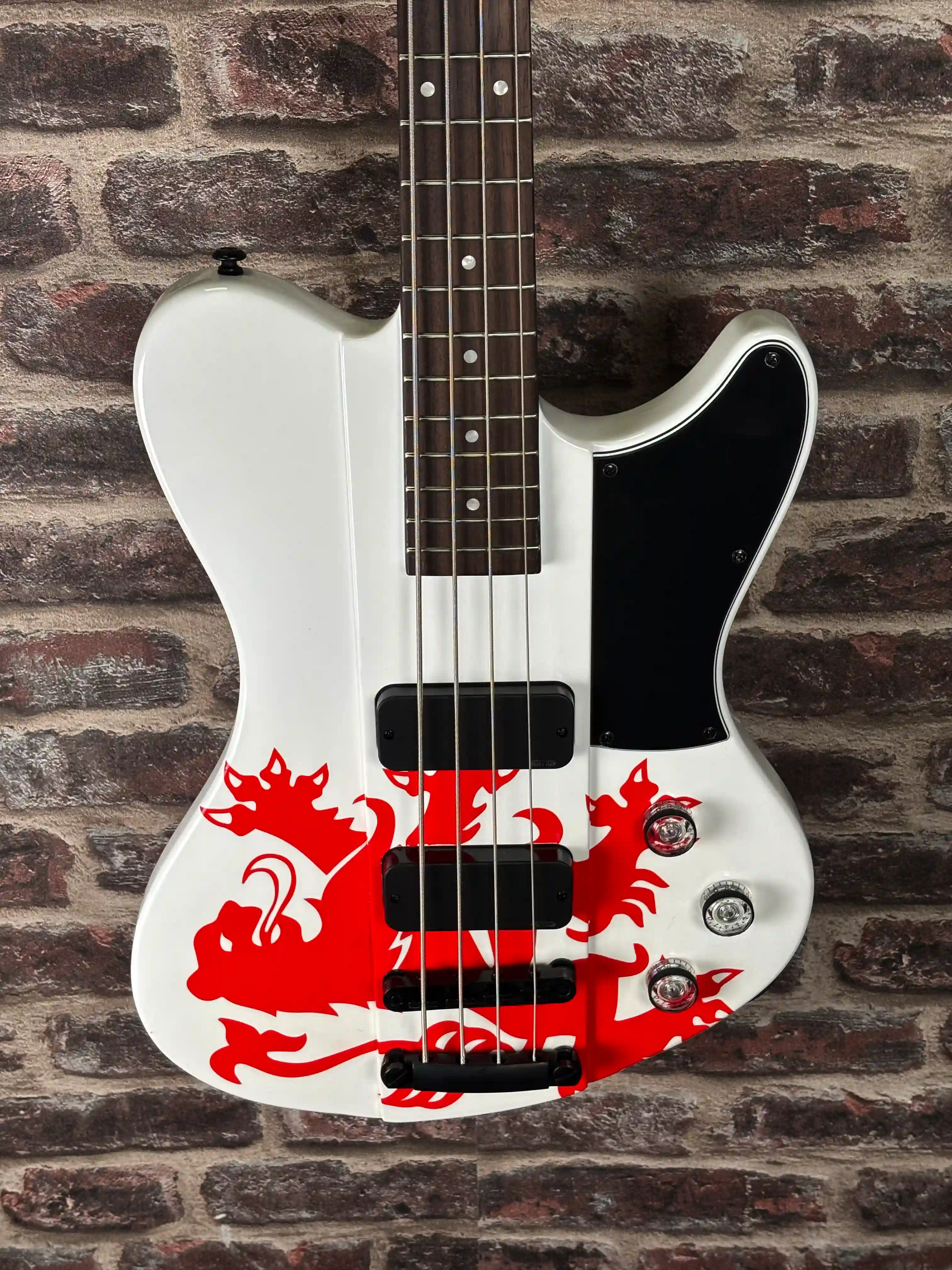 Schecter Simon Gallup Ultra Spitfire Gloss White STOCK B